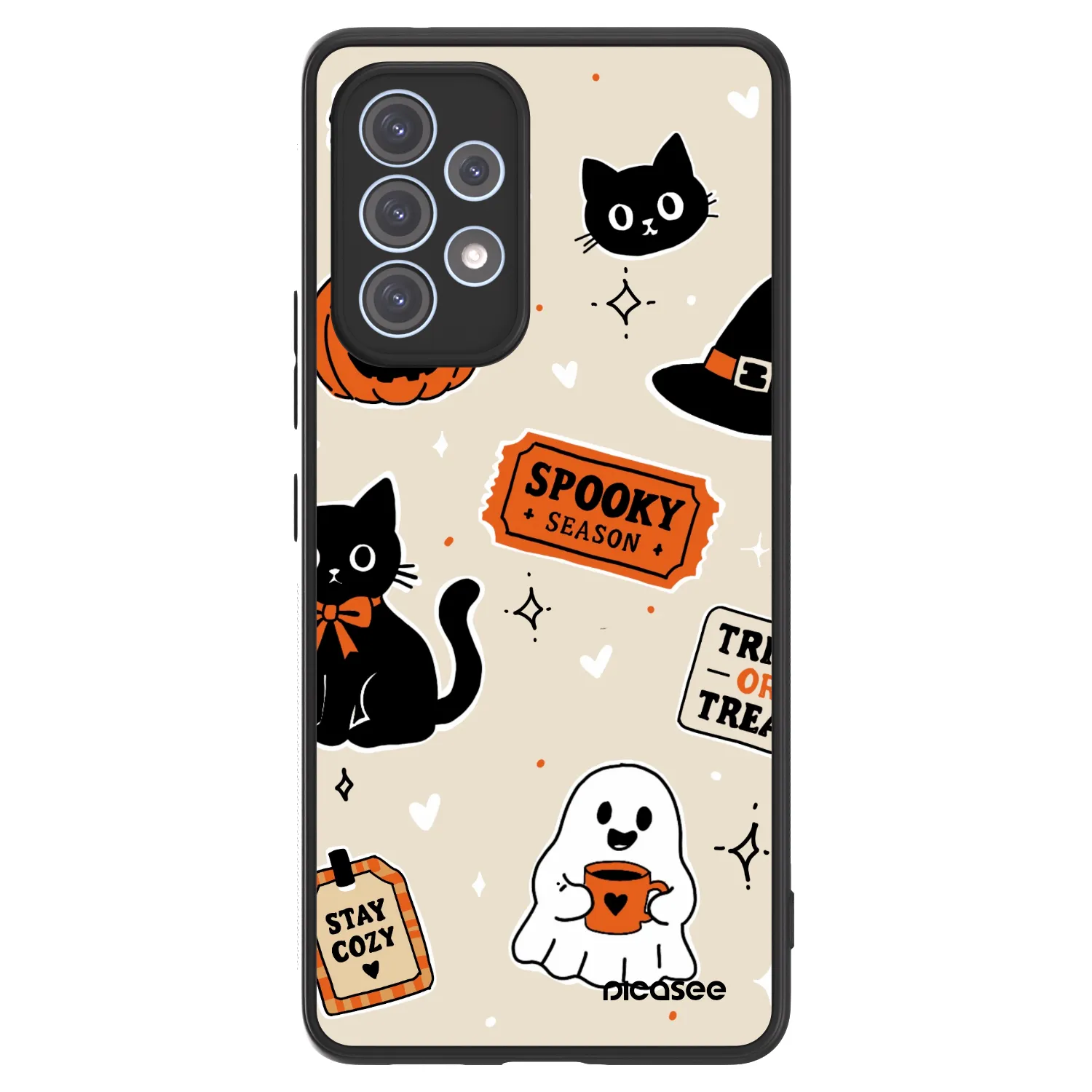 Picasee ULTIMATE CASE Samsung Galaxy A53 5G A536 - készülékre - Halloween stickers