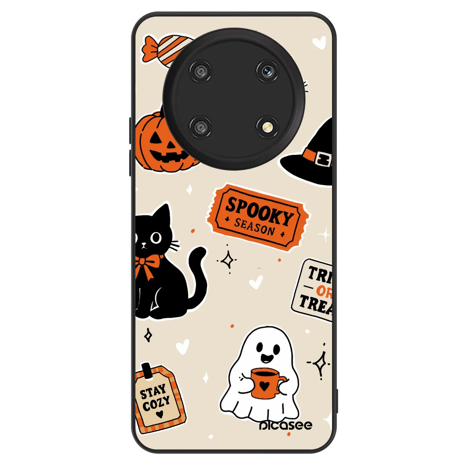 Picasee ULTIMATE CASE Honor Magic4 Lite 5G - készülékre - Halloween stickers