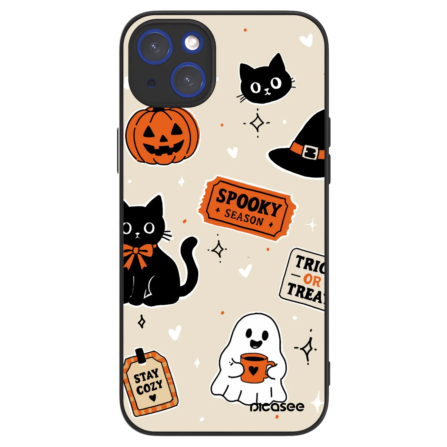 Picasee ULTIMATE CASE MagSafe Apple iPhone 14 Plus - készülékre - Halloween stickers