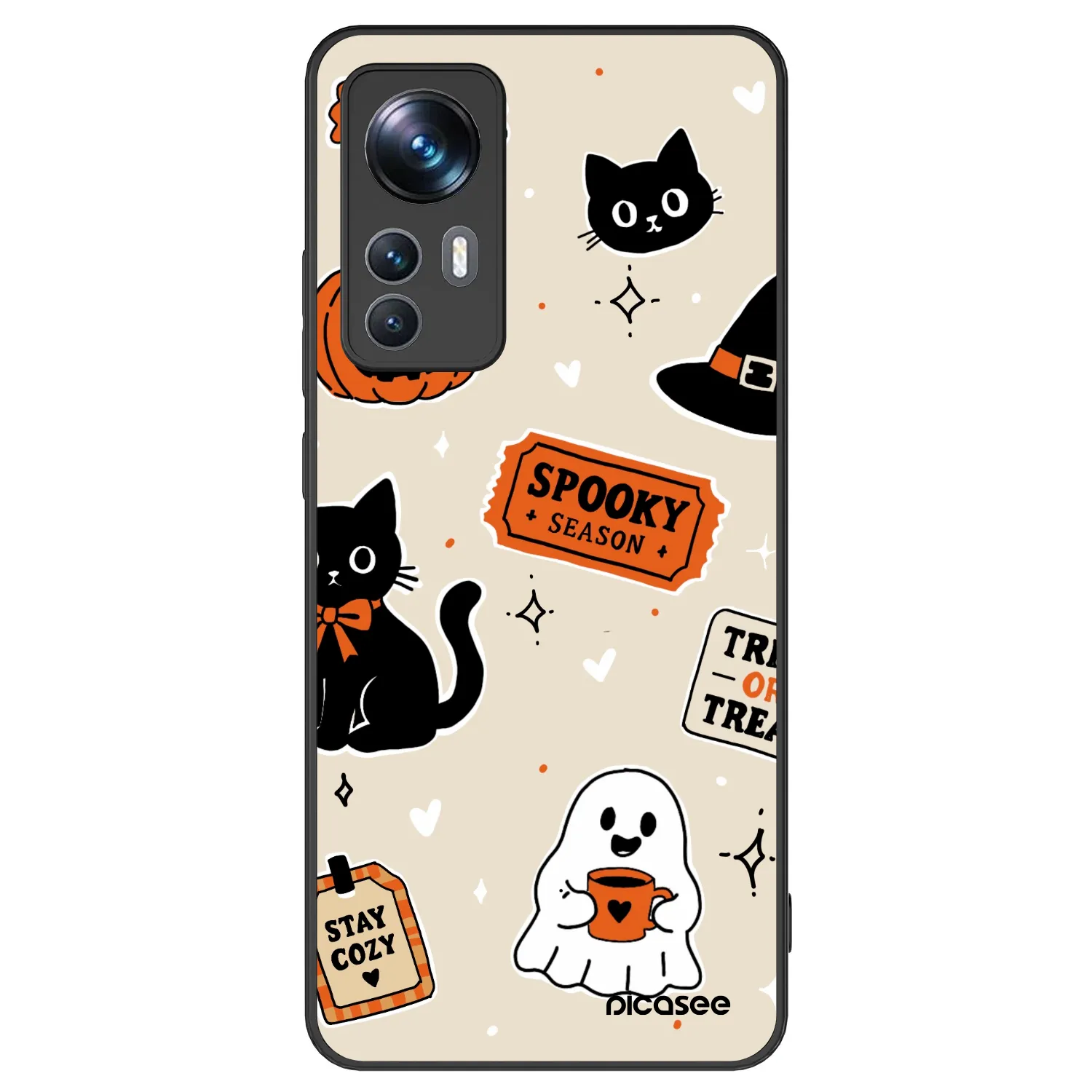 Picasee ULTIMATE CASE Xiaomi 12T Pro - készülékre - Halloween stickers