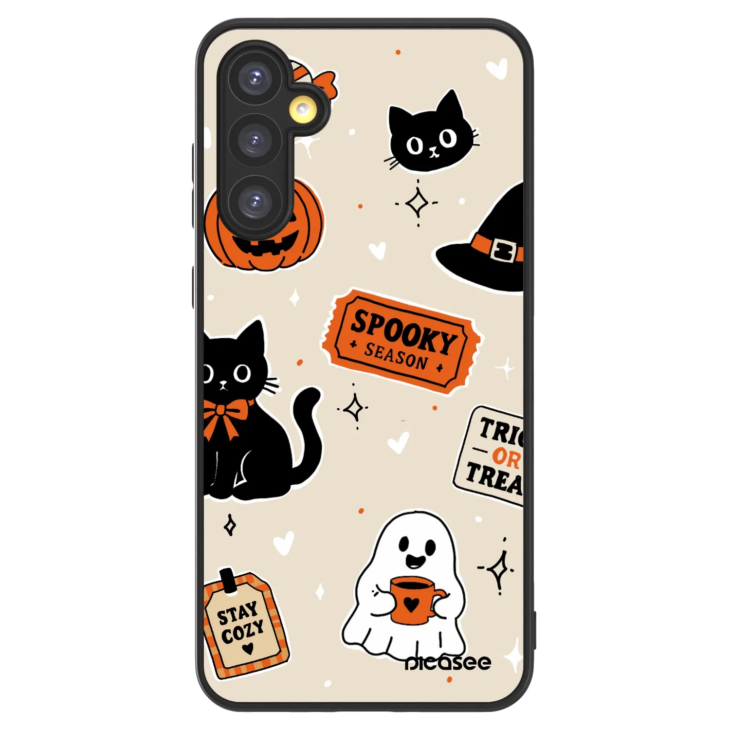 Picasee ULTIMATE CASE Samsung Galaxy A34 5G A346B - készülékre - Halloween stickers