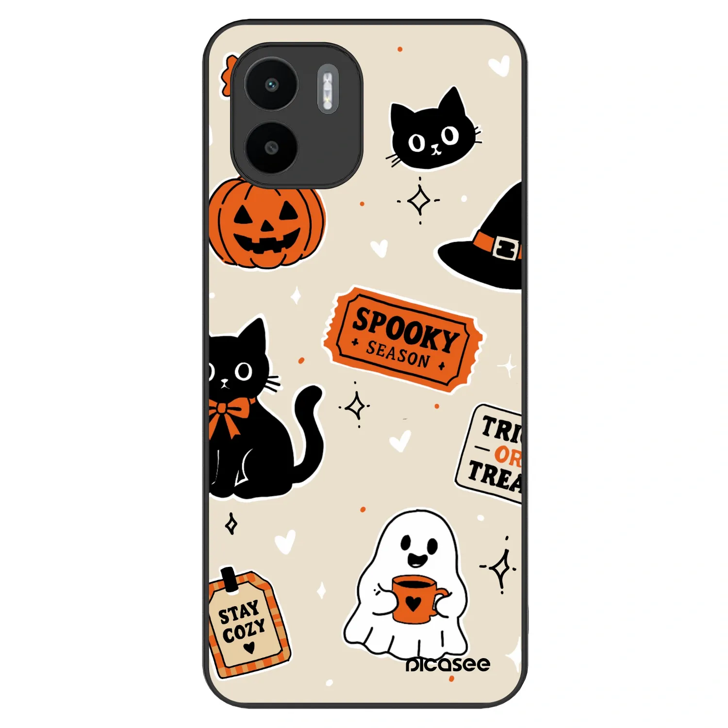 Picasee ULTIMATE CASE Xiaomi Redmi A2 - készülékre - Halloween stickers