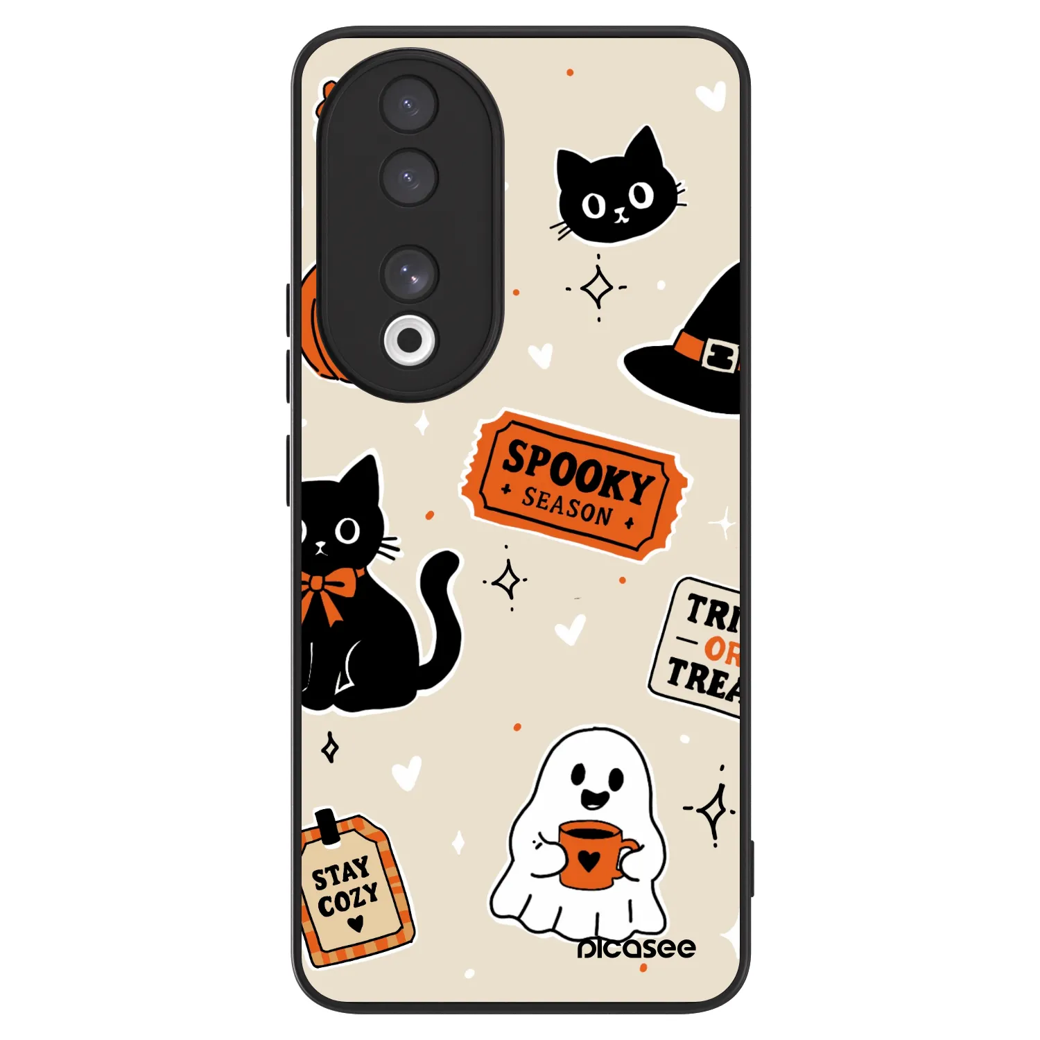 Picasee ULTIMATE CASE Honor 90 5G - készülékre - Halloween stickers