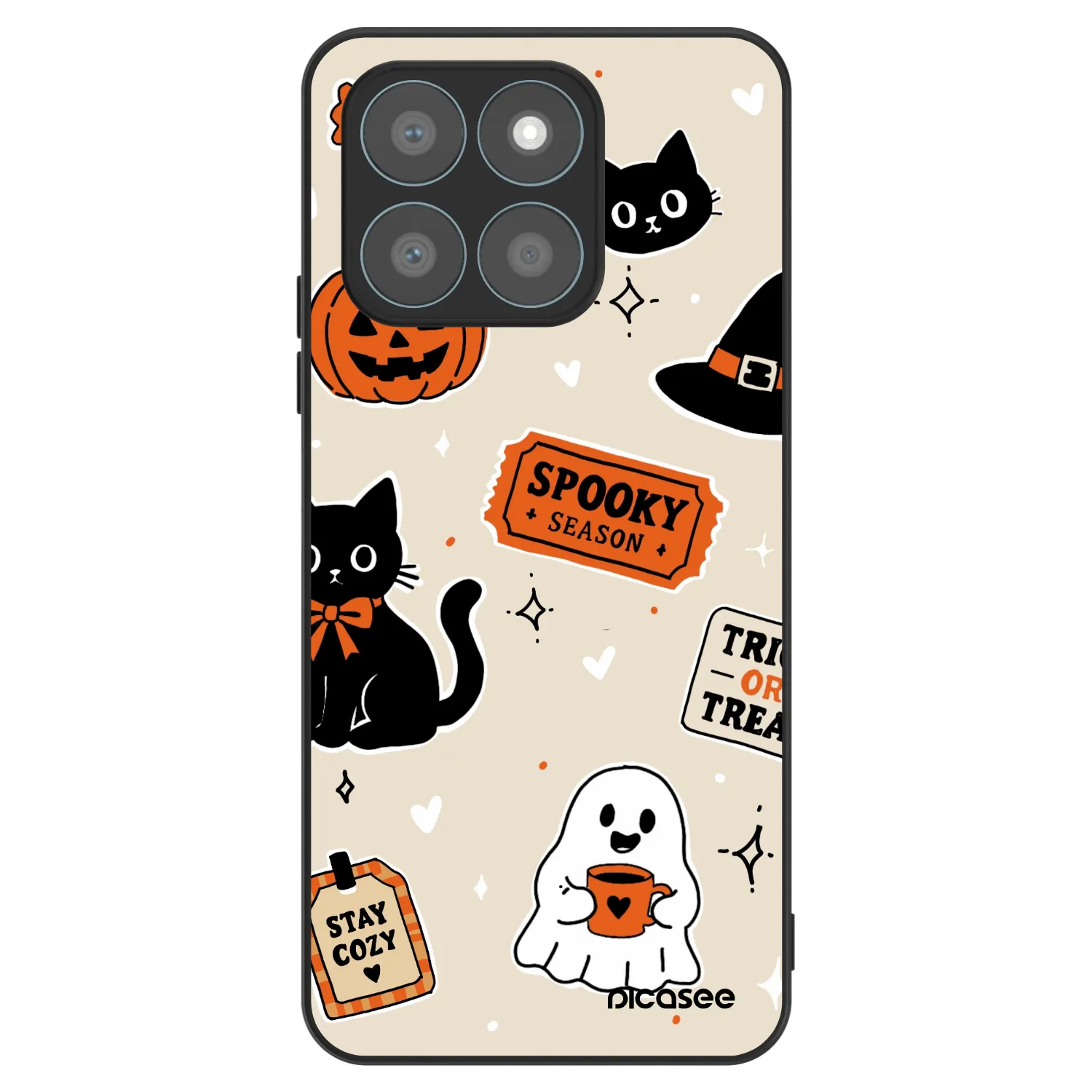 Picasee ULTIMATE CASE Honor X8b - készülékre - Halloween stickers