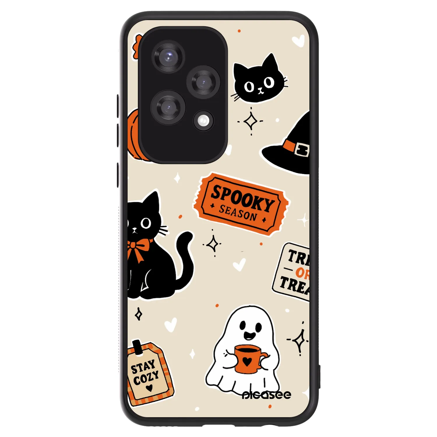 Picasee ULTIMATE CASE Honor 200 Lite - készülékre - Halloween stickers