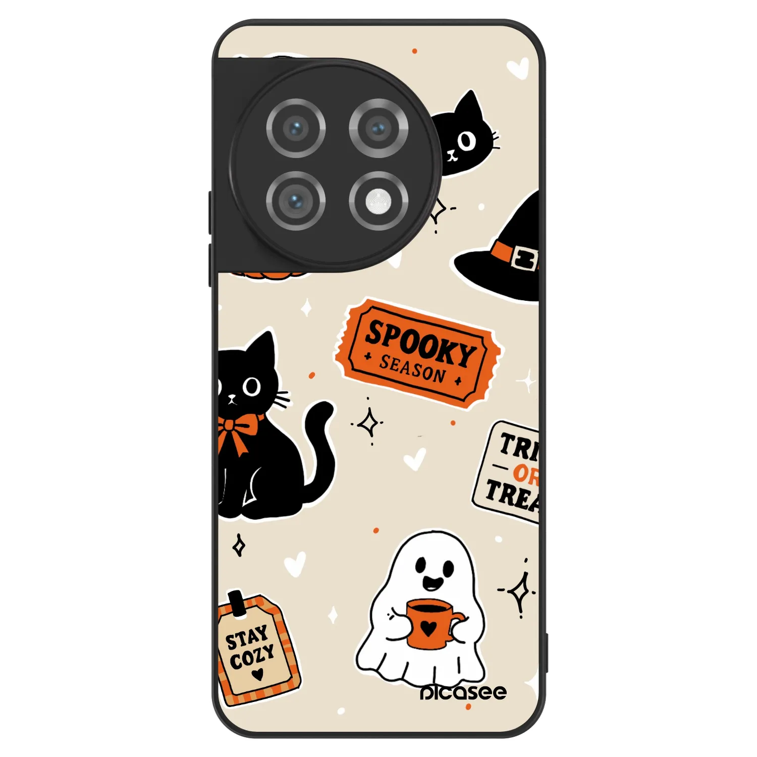 Picasee ULTIMATE CASE OnePlus 11 5G - készülékre - Halloween stickers