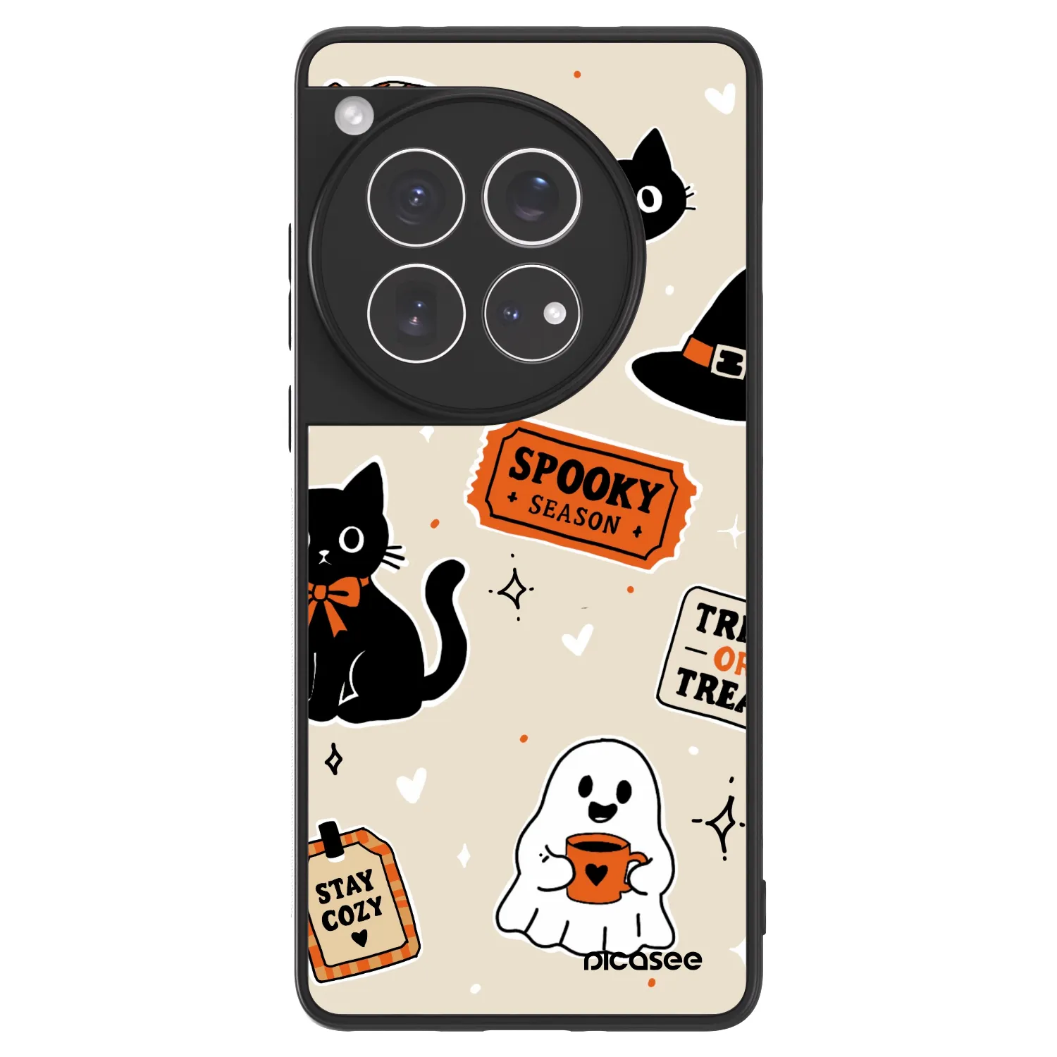Picasee ULTIMATE CASE OnePlus 12 5G - készülékre - Halloween stickers
