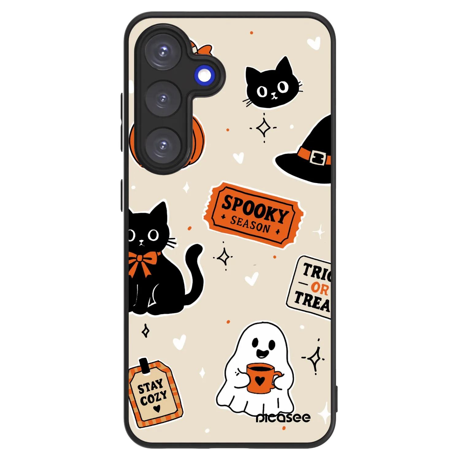Picasee ULTIMATE CASE Samsung Galaxy S25 5G - készülékre - Halloween stickers