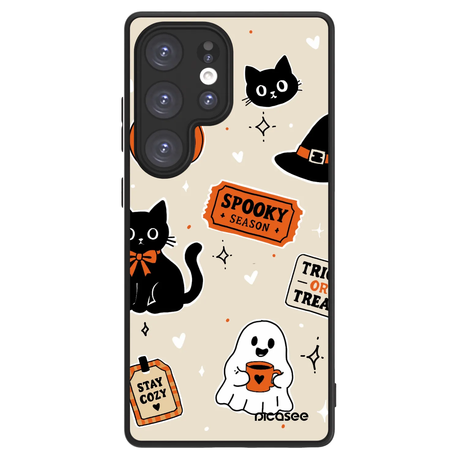 Picasee ULTIMATE CASE Samsung Galaxy S25 Ultra 5G - készülékre - Halloween stickers