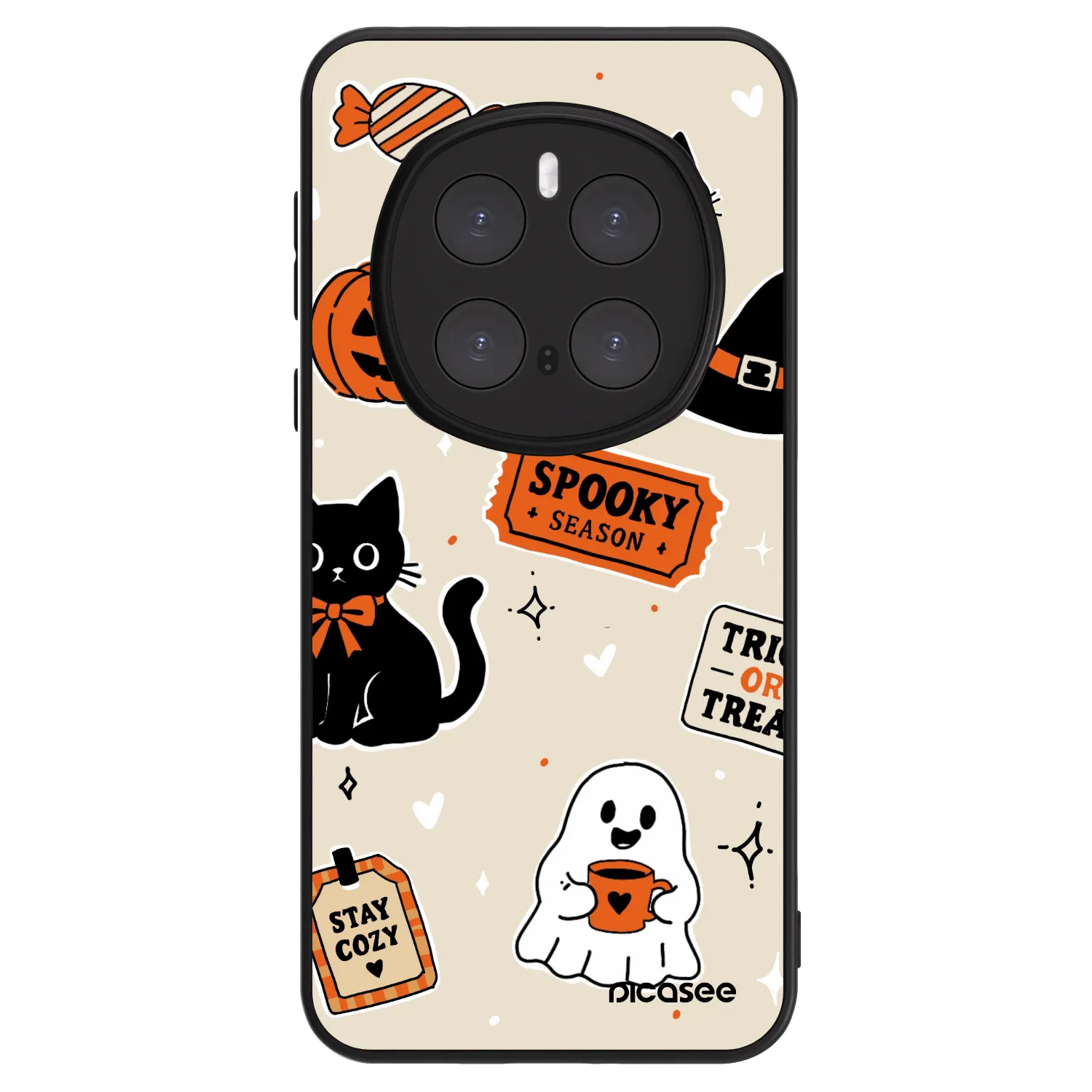 Picasee ULTIMATE CASE Honor Magic7 Pro 5G - készülékre - Halloween stickers