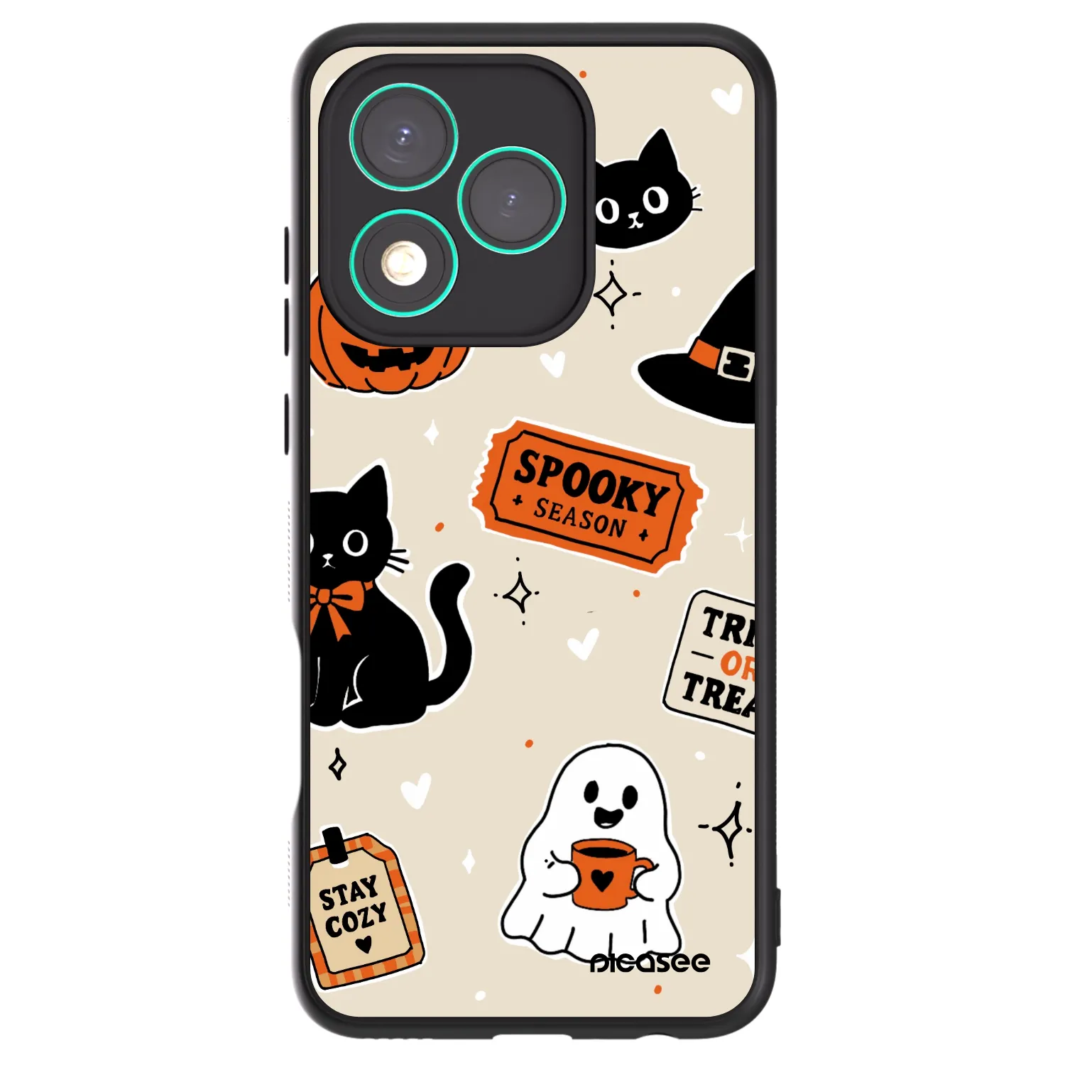 Picasee ULTIMATE CASE Honor 400 Lite 5G - készülékre - Halloween stickers