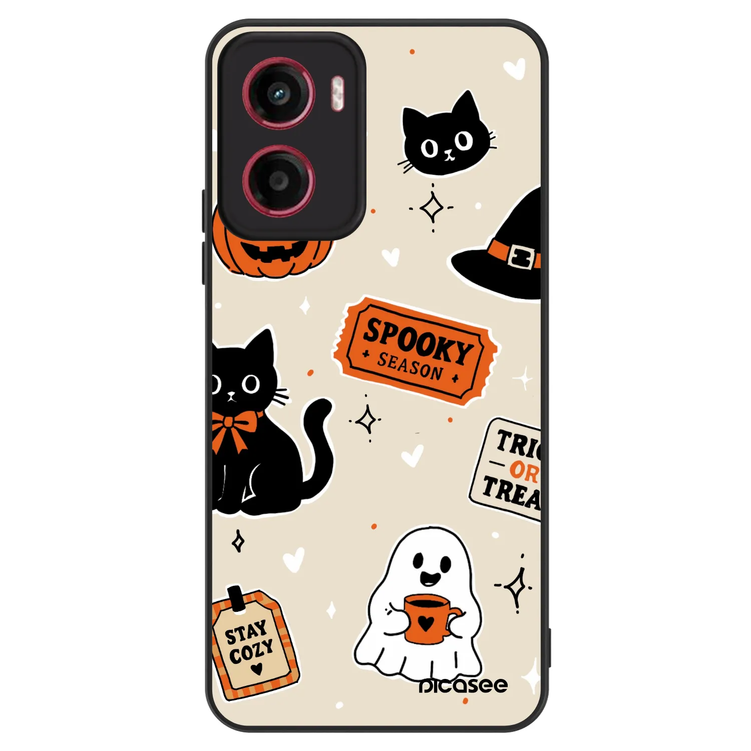 Picasee ULTIMATE CASE Motorola Moto G05 - készülékre - Halloween stickers