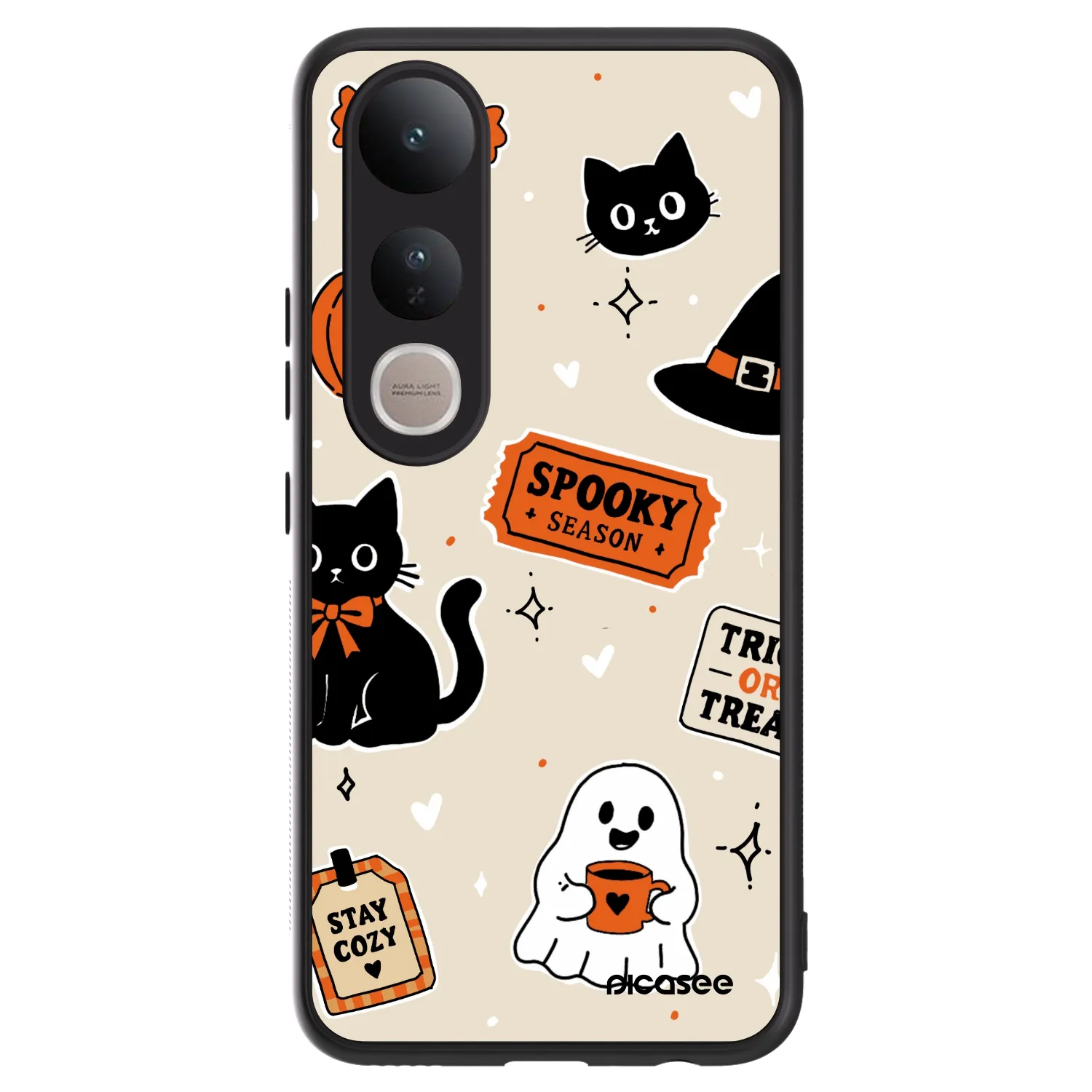 Picasee ULTIMATE CASE Vivo V50 Lite 5G - készülékre - Halloween stickers