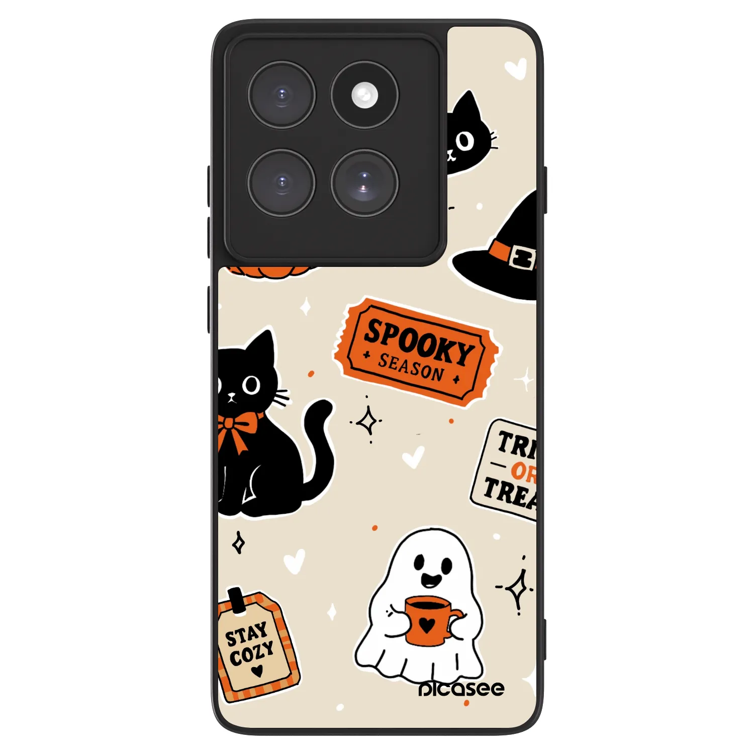Picasee ULTIMATE CASE Motorola Edge 60 Pro - készülékre - Halloween stickers