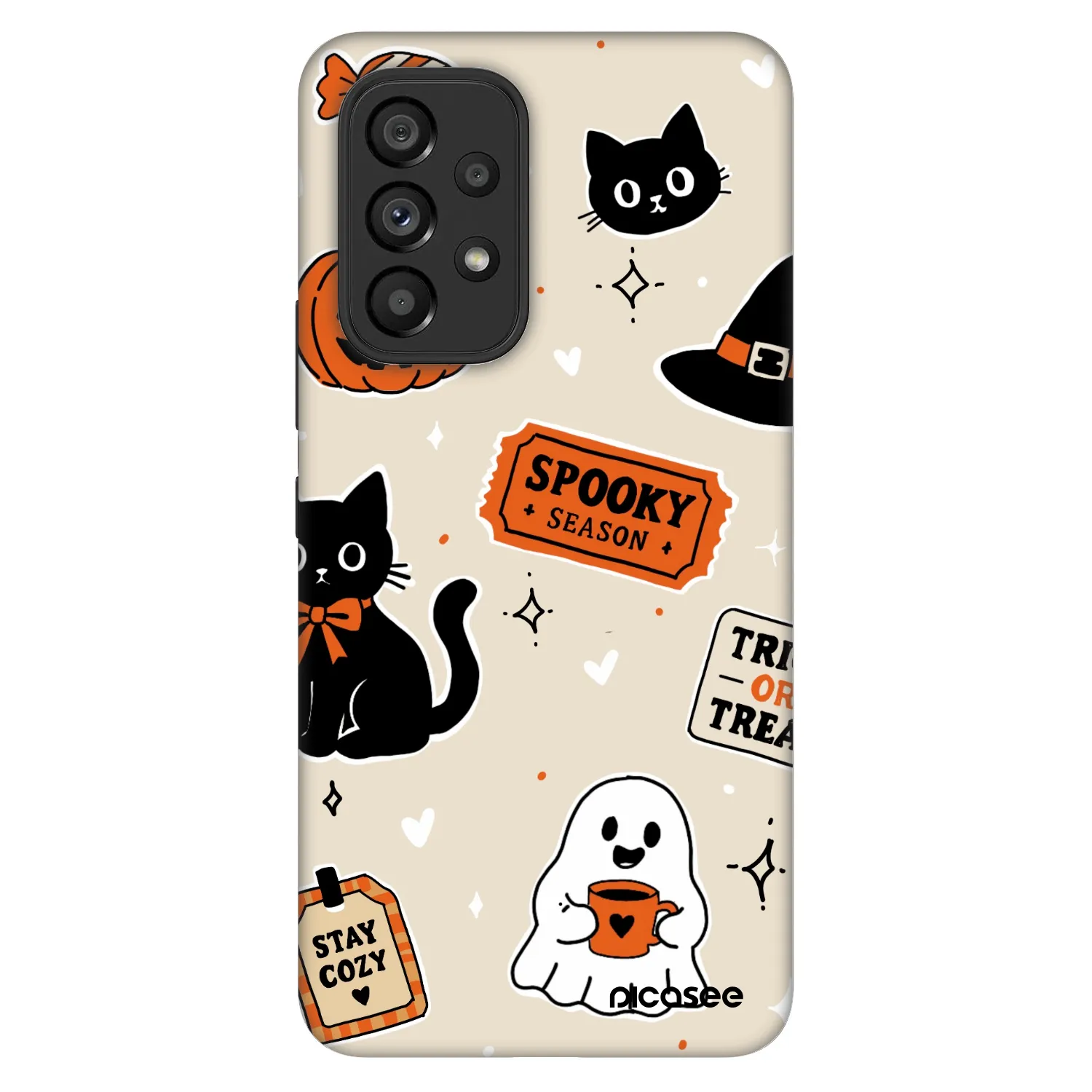 Picasee Fashion Case Samsung Galaxy A53 5G A536 - Halloween stickers