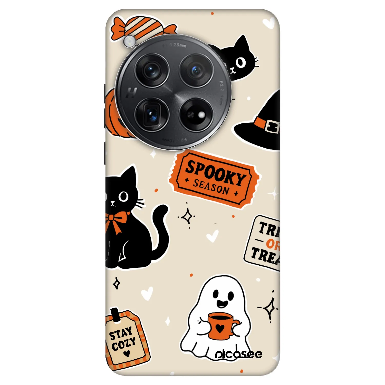 Picasee Fashion Case OnePlus 12 5G - Halloween stickers