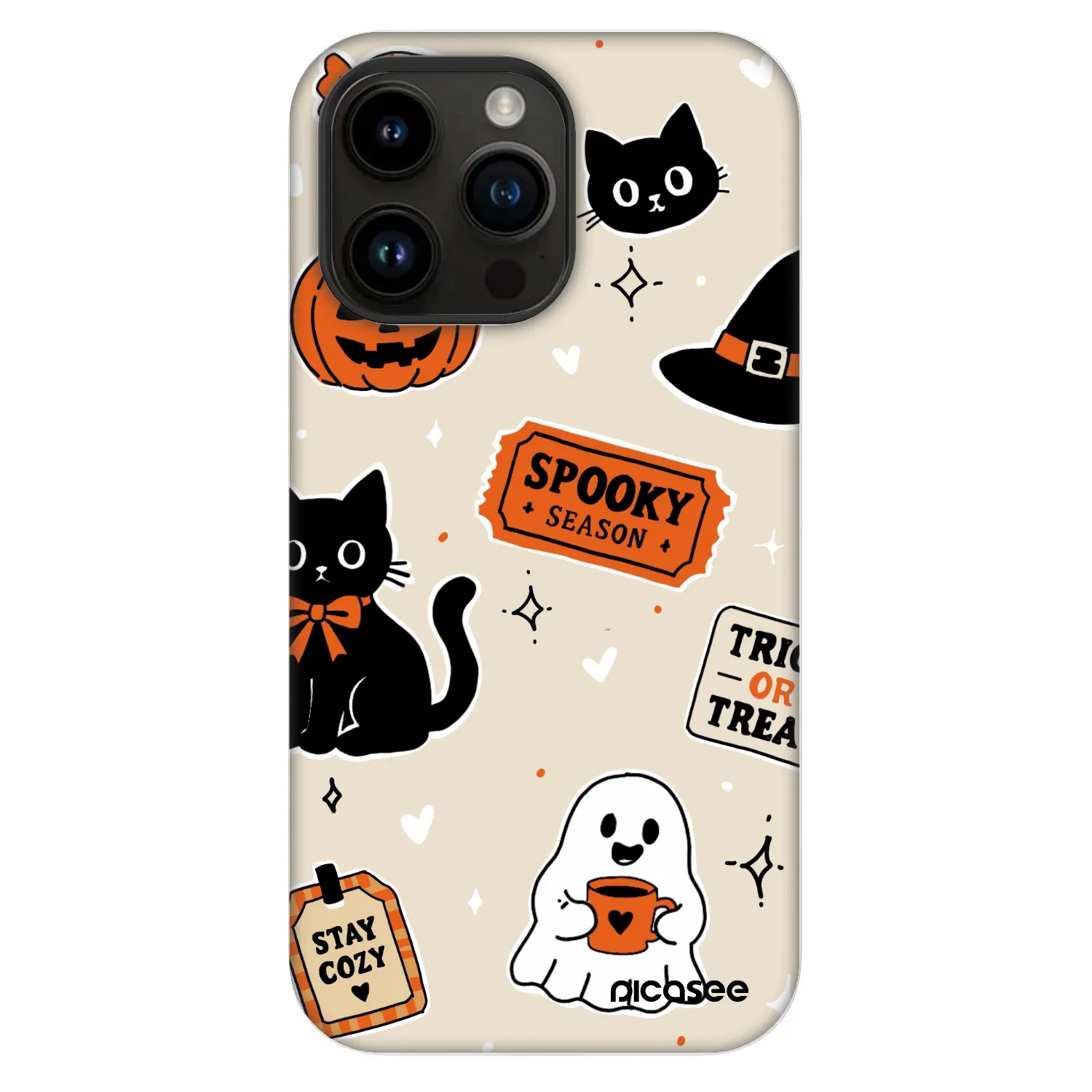 Picasee Fashion Case MagSafe Apple iPhone 14 Pro Max - Halloween stickers