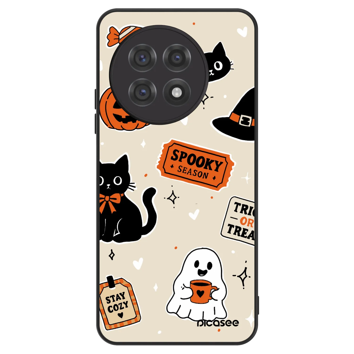 Picasee ULTIMATE CASE OnePlus 13R 5G - készülékre - Halloween stickers