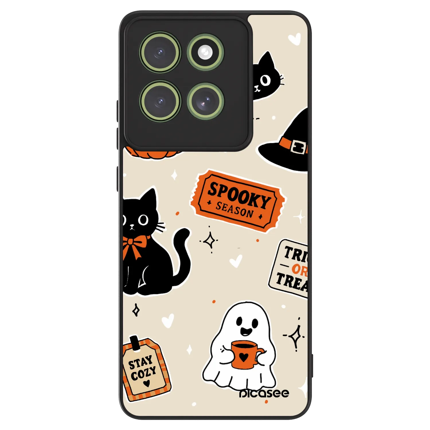 Picasee ULTIMATE CASE Motorola Moto G86 5G - készülékre - Halloween stickers