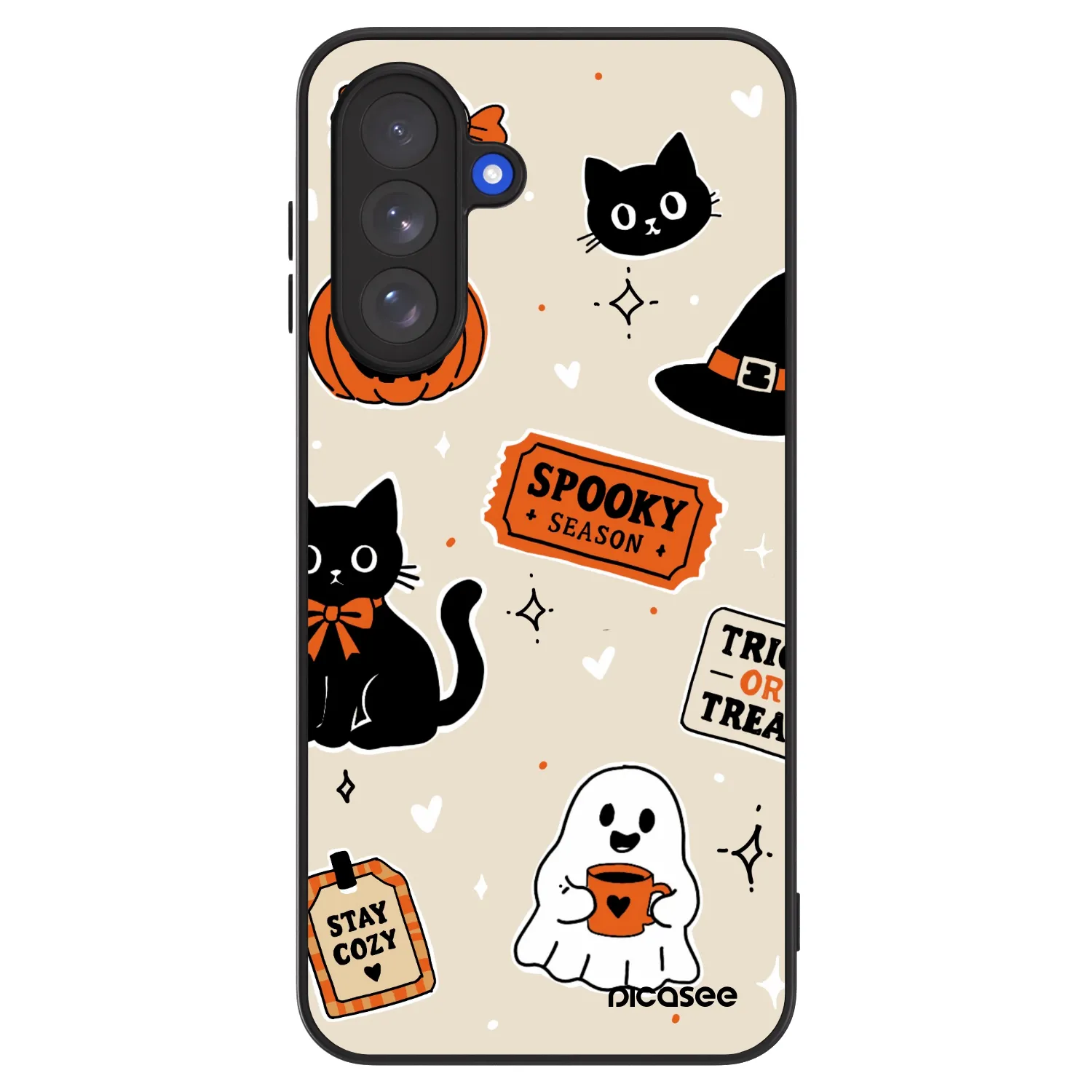 Picasee ULTIMATE CASE Samsung Galaxy A17 5G - készülékre - Halloween stickers