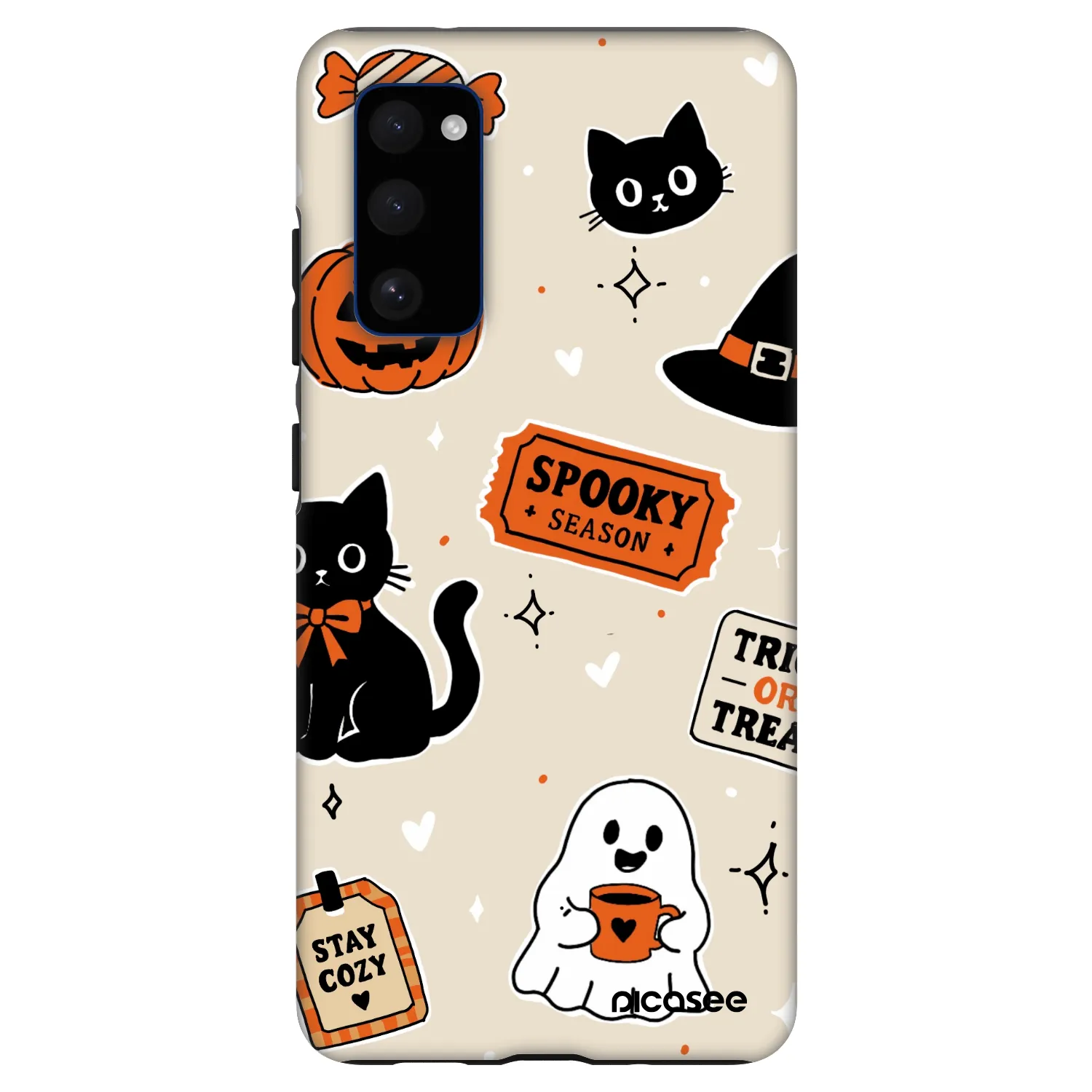 Picasee Fashion Case Samsung Galaxy S20 FE - Halloween stickers
