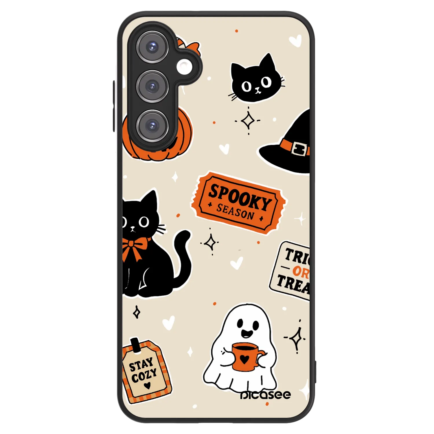 Picasee ULTIMATE CASE Samsung Galaxy A16 4G - készülékre - Halloween stickers
