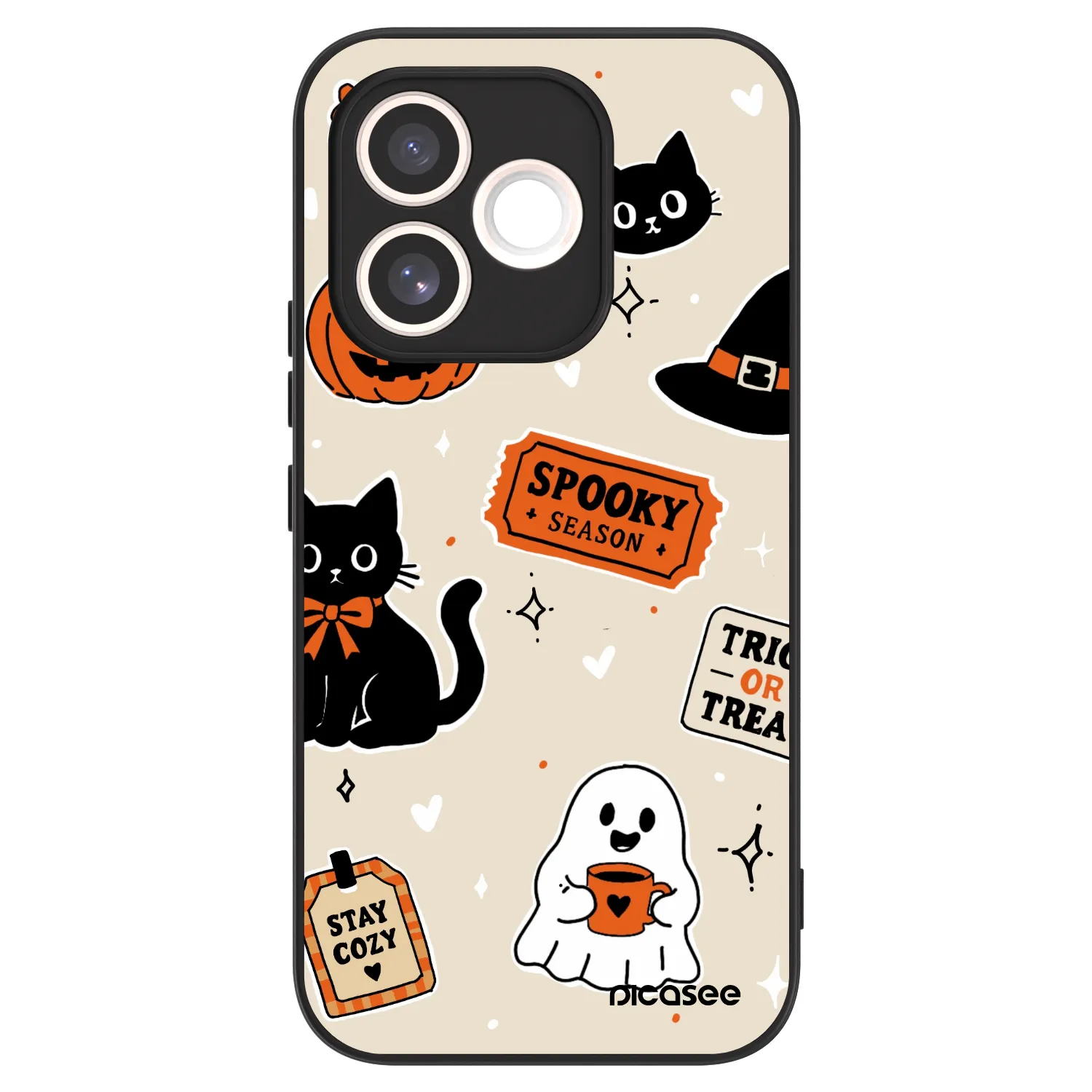 Picasee ULTIMATE CASE Honor 600 Lite - készülékre - Halloween stickers