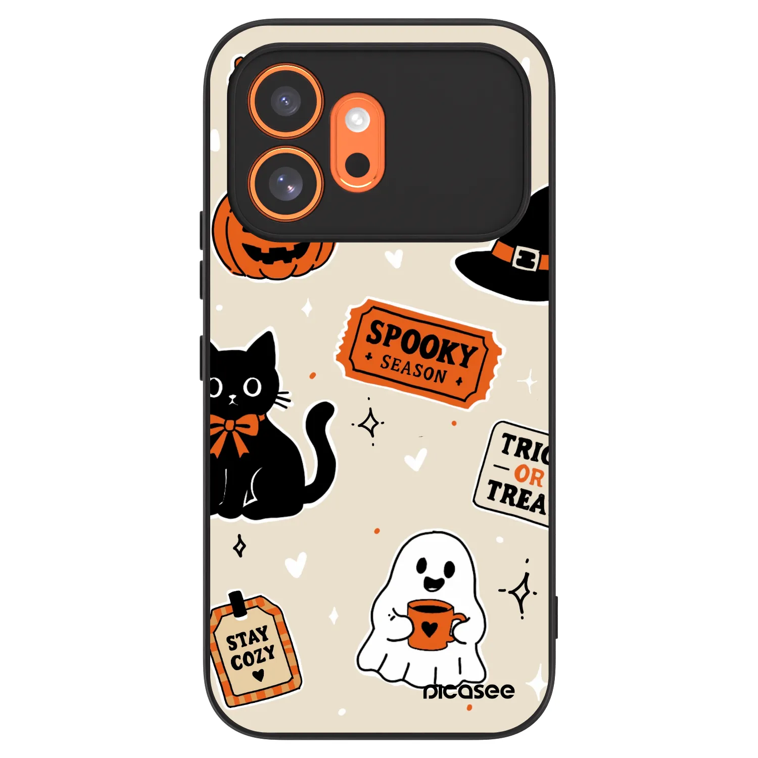 Picasee ULTIMATE CASE Honor 600 - készülékre - Halloween stickers