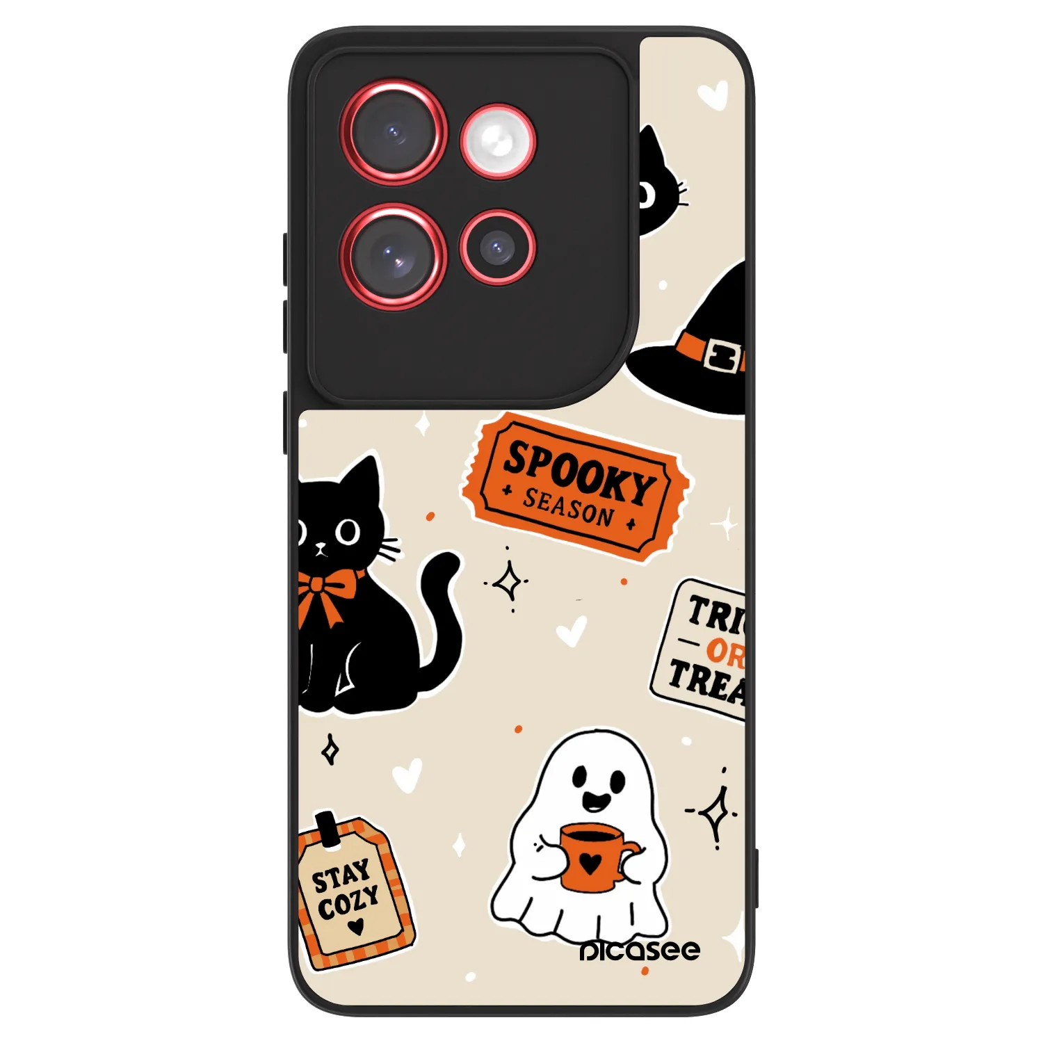 Picasee ULTIMATE CASE Motorola Edge 60 Neo 5G - készülékre - Halloween stickers