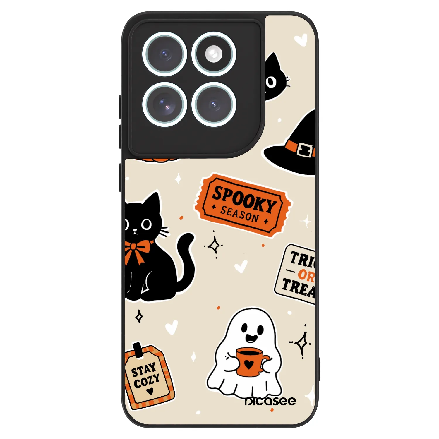 Picasee ULTIMATE CASE Motorola Edge 70 Fusion - készülékre - Halloween stickers