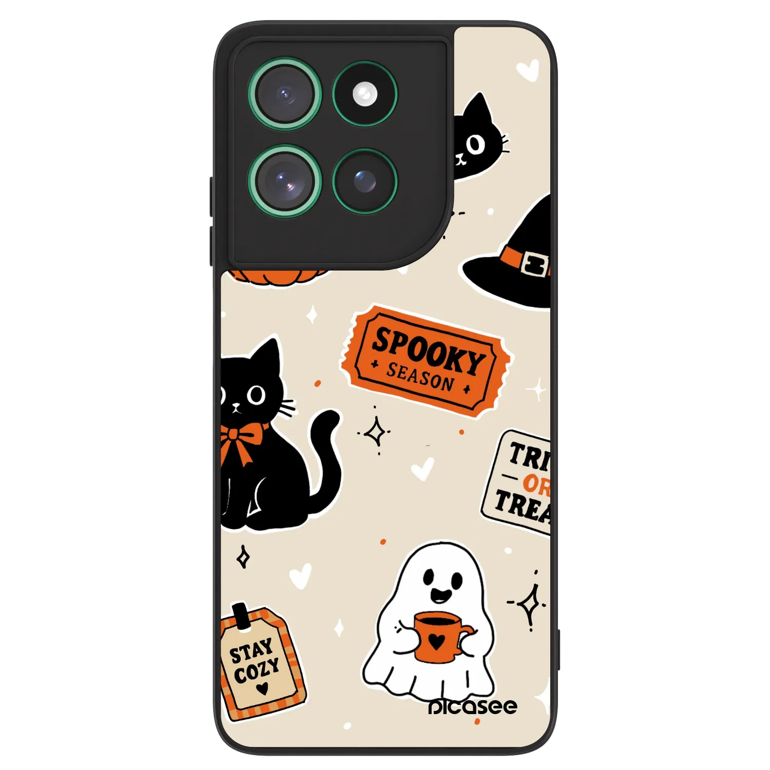 Picasee ULTIMATE CASE Motorola Moto G57 Power - készülékre - Halloween stickers