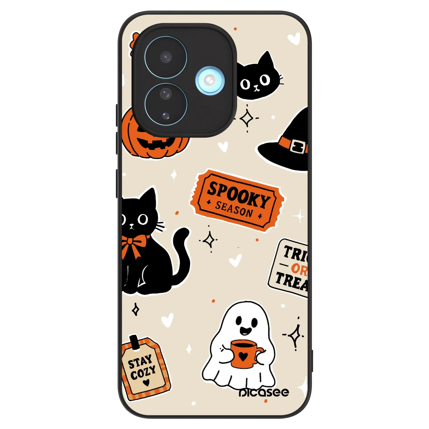 Picasee ULTIMATE CASE Xiaomi Redmi Note 17 Pro 5G - készülékre - Halloween stickers