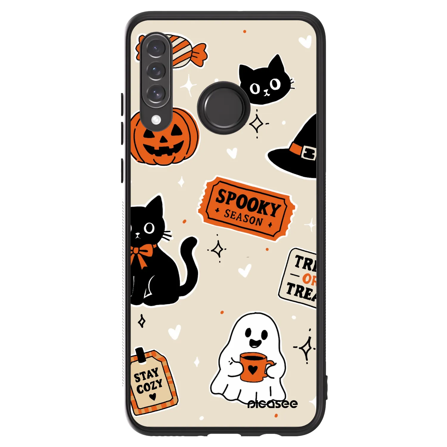 Picasee ULTIMATE CASE Huawei P30 Lite - készülékre - Halloween stickers