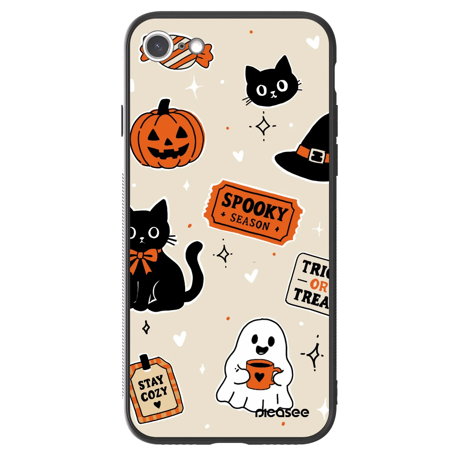 Picasee ULTIMATE CASE Apple iPhone 7 - készülékre - Halloween stickers