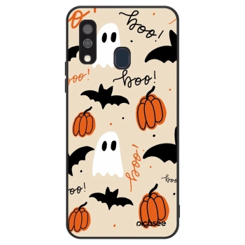 Szilikon tok erre a típusra Samsung Galaxy A40 A405F - Halloween 26