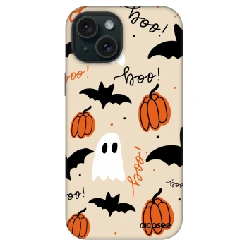 Szilikon tok erre a típusra Apple iPhone 15 - Halloween 26