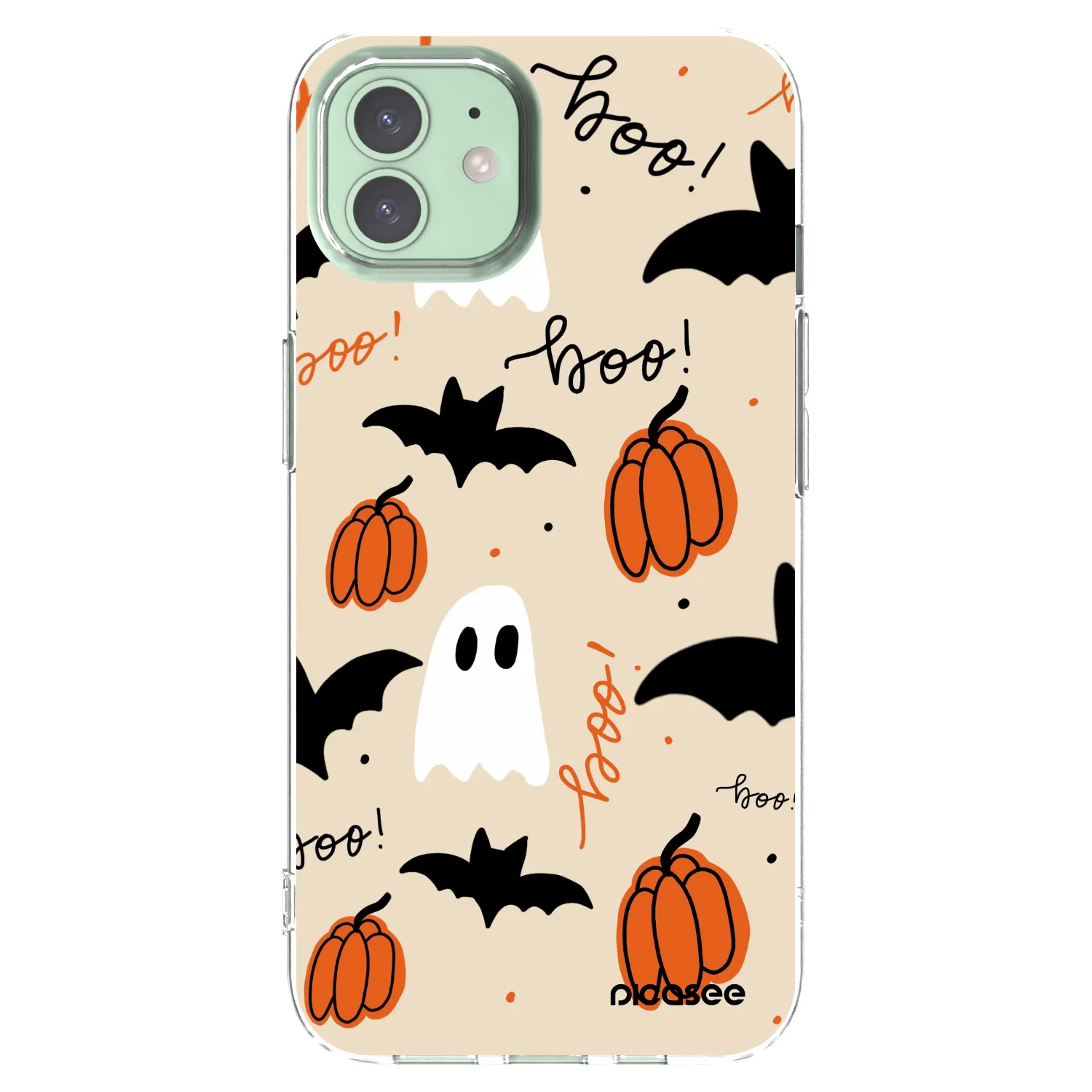 Picasee átlátszó szilikon tok az alábbi mobiltelefonokra Apple iPhone 12 - Halloween 26