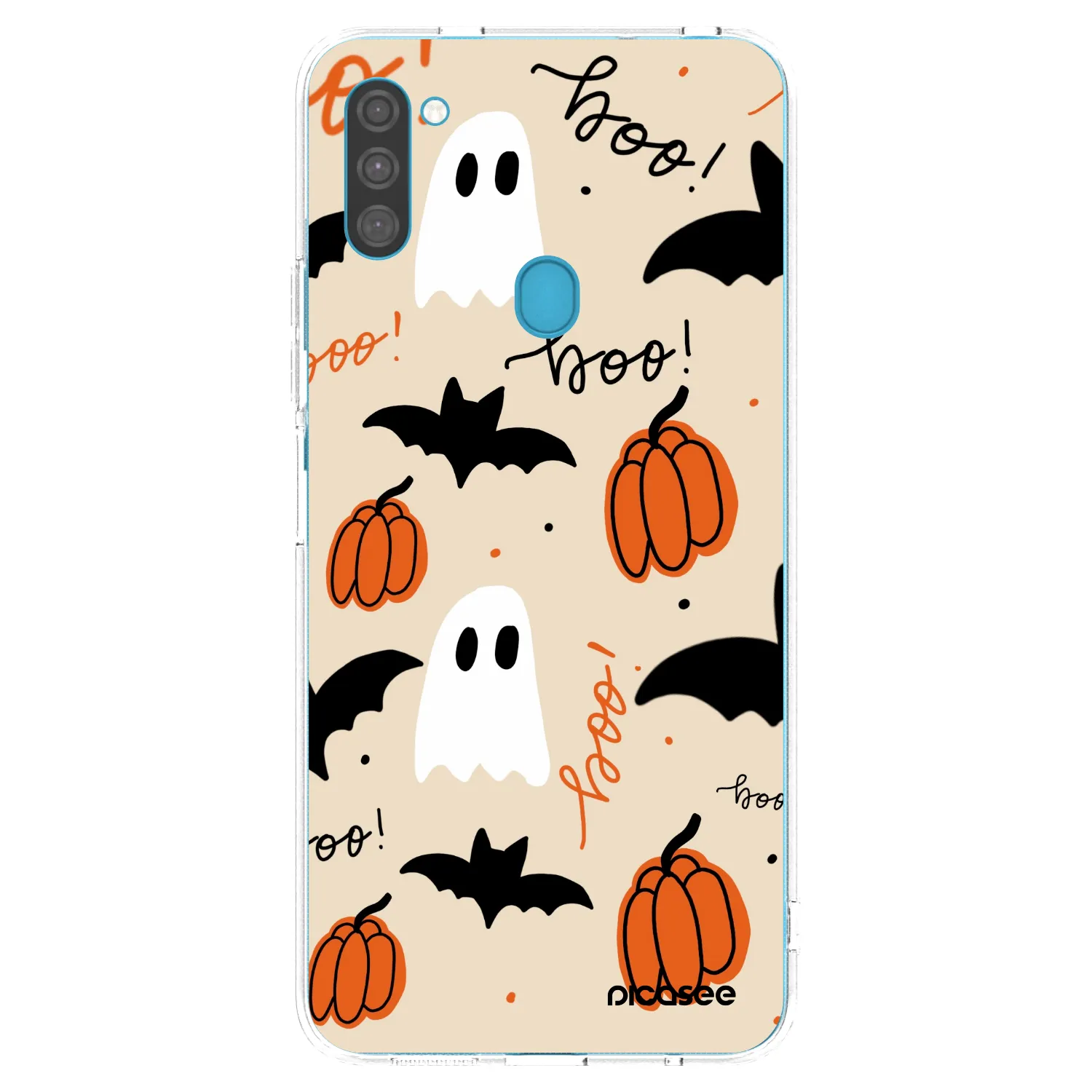 Picasee átlátszó szilikon tok az alábbi mobiltelefonokra Samsung Galaxy M11 - Halloween 26