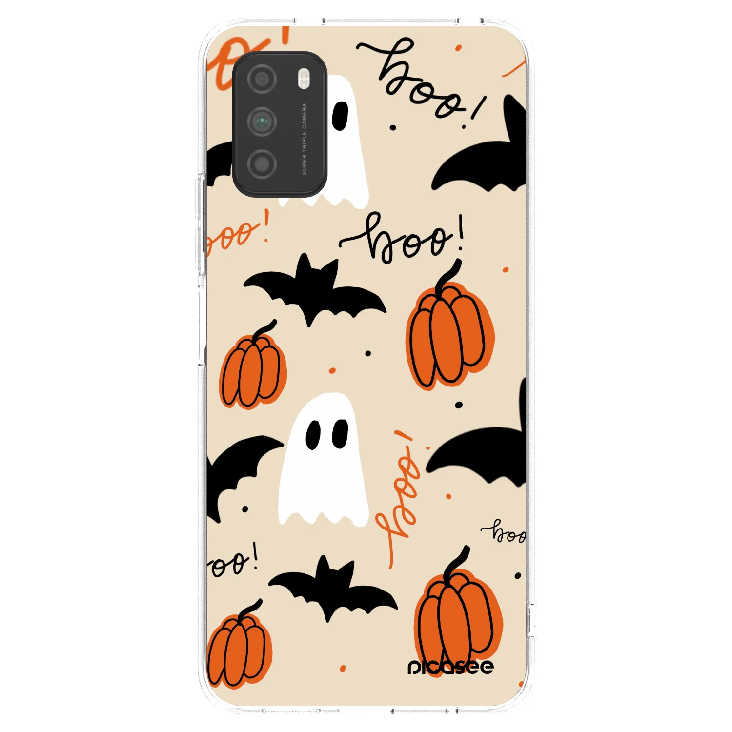 Picasee átlátszó szilikon tok az alábbi mobiltelefonokra Xiaomi Poco M3 - Halloween 26