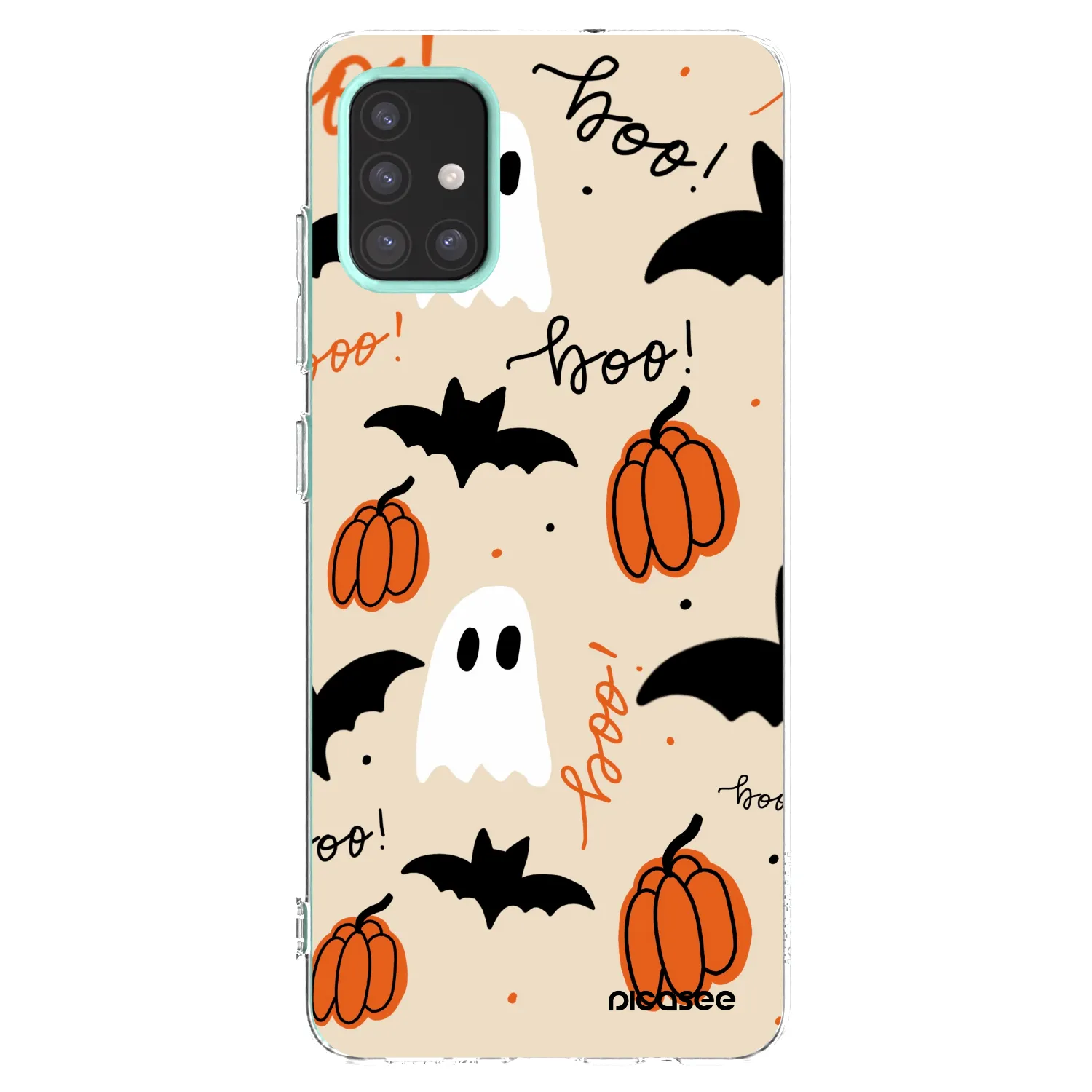 Picasee átlátszó szilikon tok az alábbi mobiltelefonokra Samsung Galaxy M31s - Halloween 26