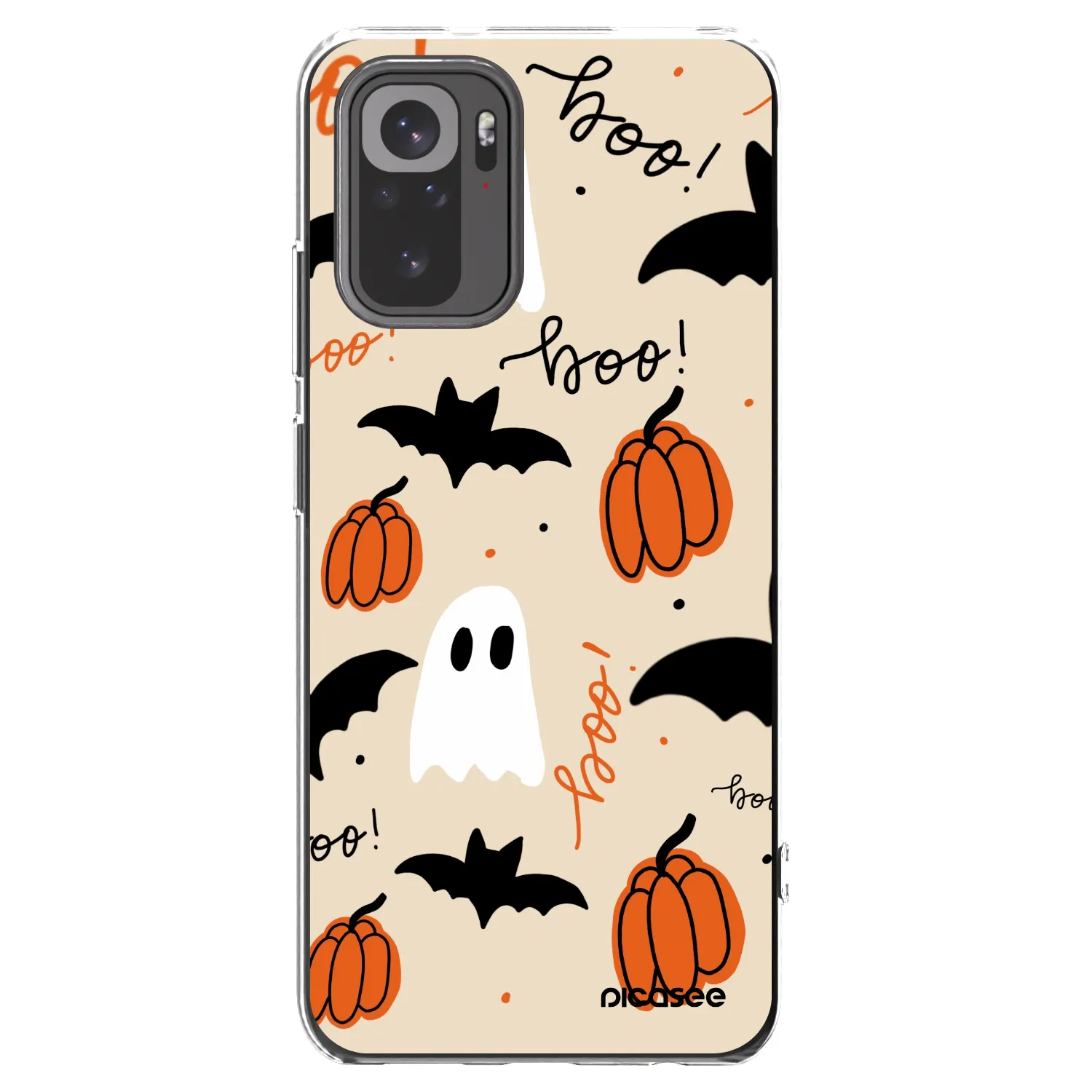 Picasee átlátszó szilikon tok az alábbi mobiltelefonokra Xiaomi Redmi Note 10 - Halloween 26