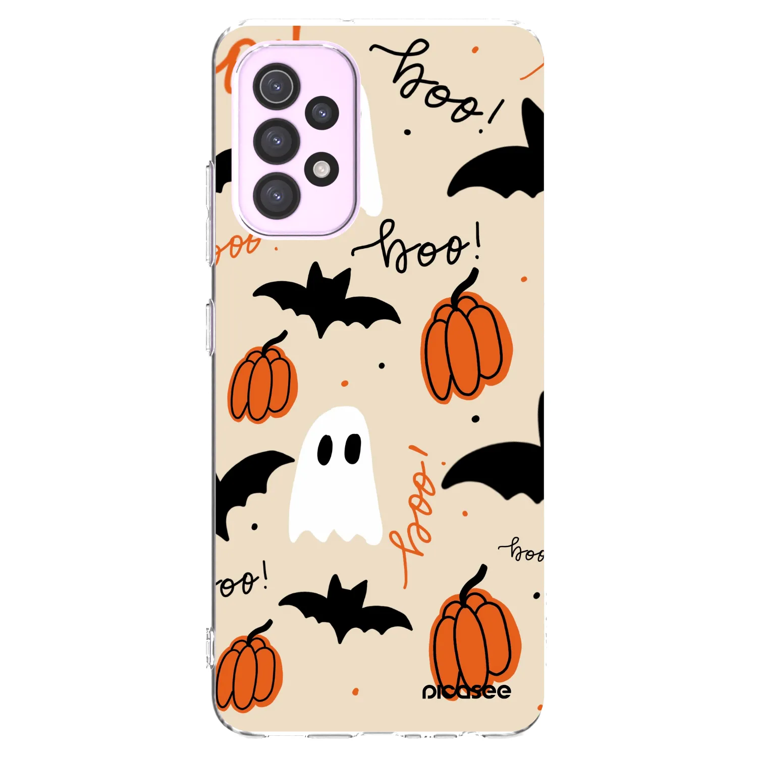 Picasee átlátszó szilikon tok az alábbi mobiltelefonokra Samsung Galaxy A32 5G A326B - Halloween 26