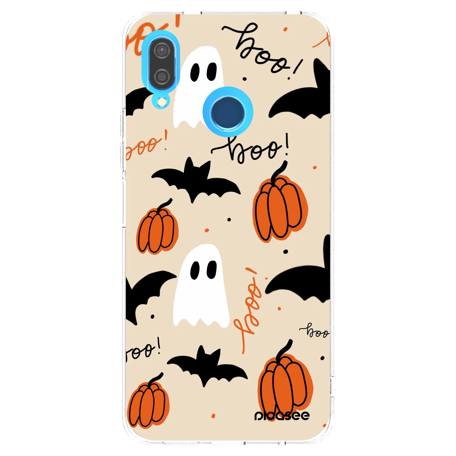 Picasee átlátszó szilikon tok az alábbi mobiltelefonokra Huawei P20 Lite - Halloween 26