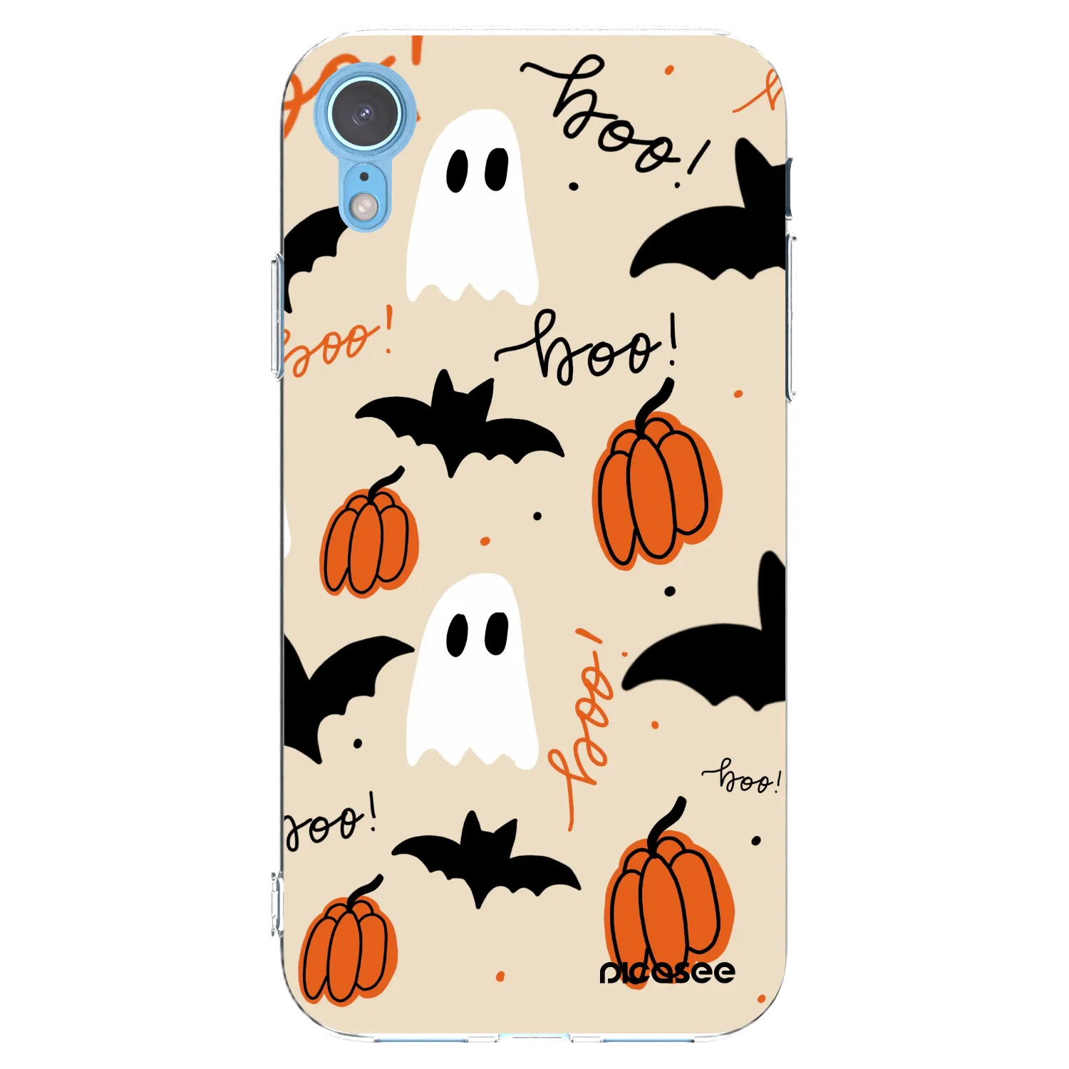 Picasee átlátszó szilikon tok az alábbi mobiltelefonokra Apple iPhone XR - Halloween 26
