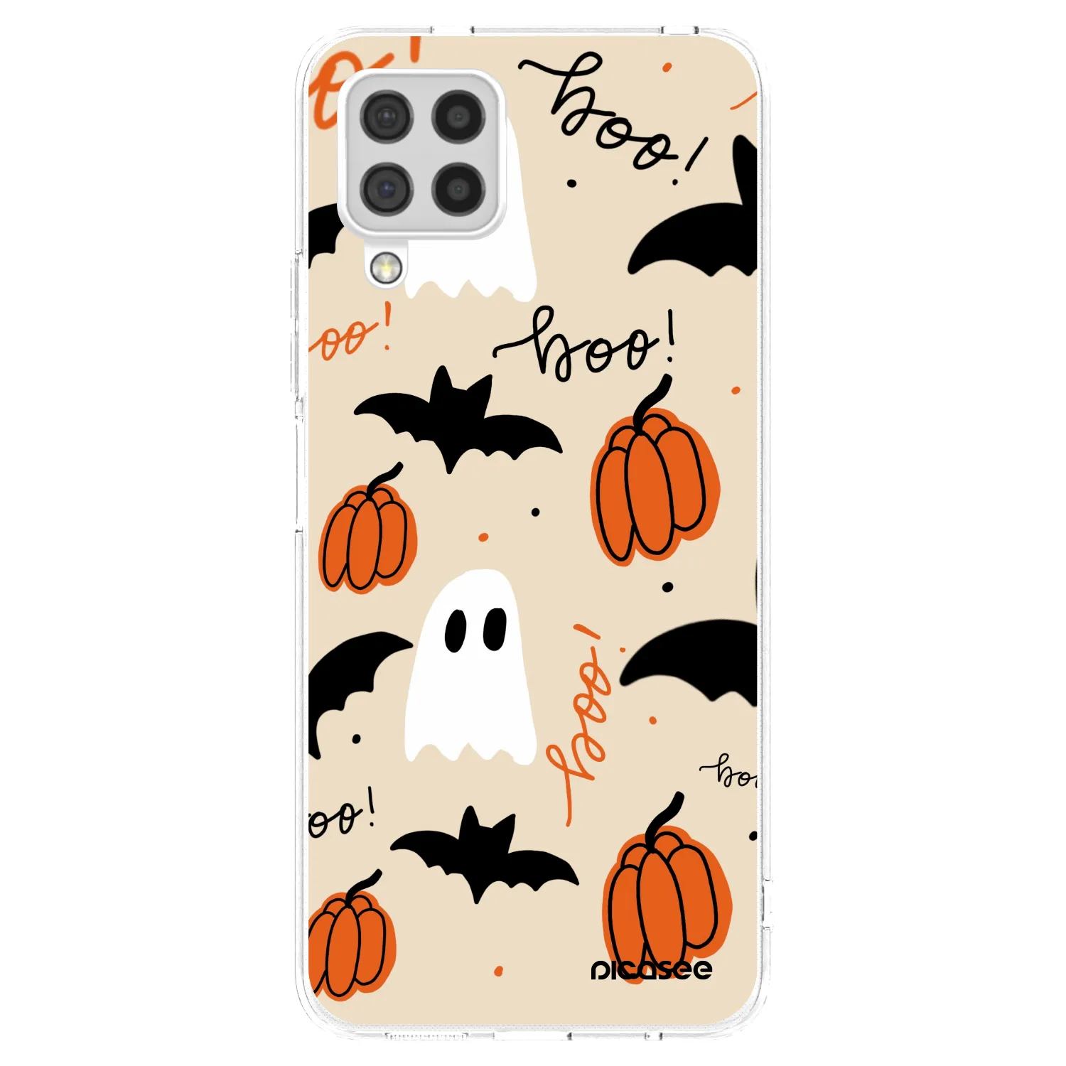 Picasee átlátszó szilikon tok az alábbi mobiltelefonokra Samsung Galaxy A22 A225F 4G - Halloween 26