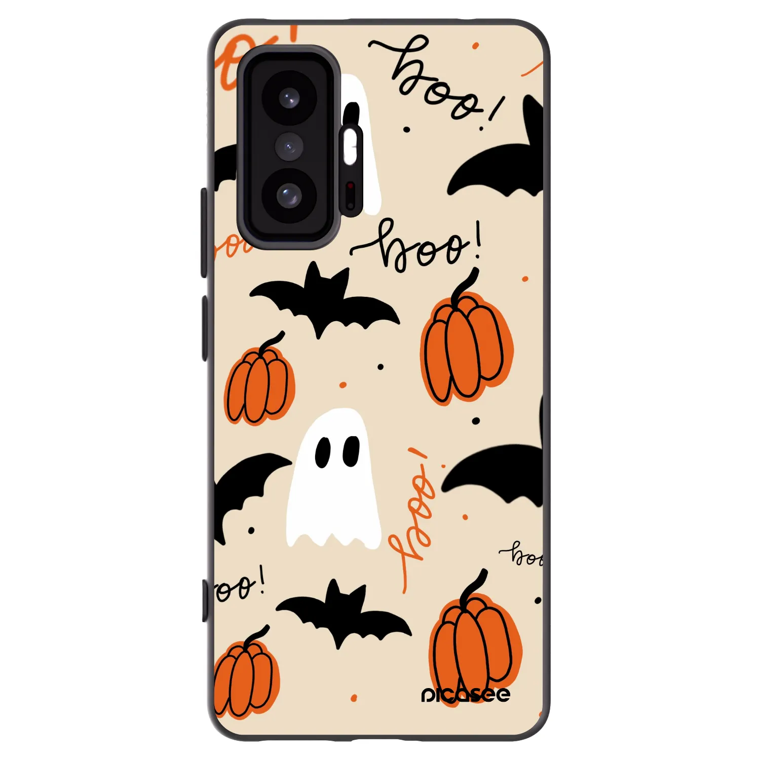 Picasee fekete szilikon tok az alábbi mobiltelefonokra Xiaomi 11T Pro - Halloween 26