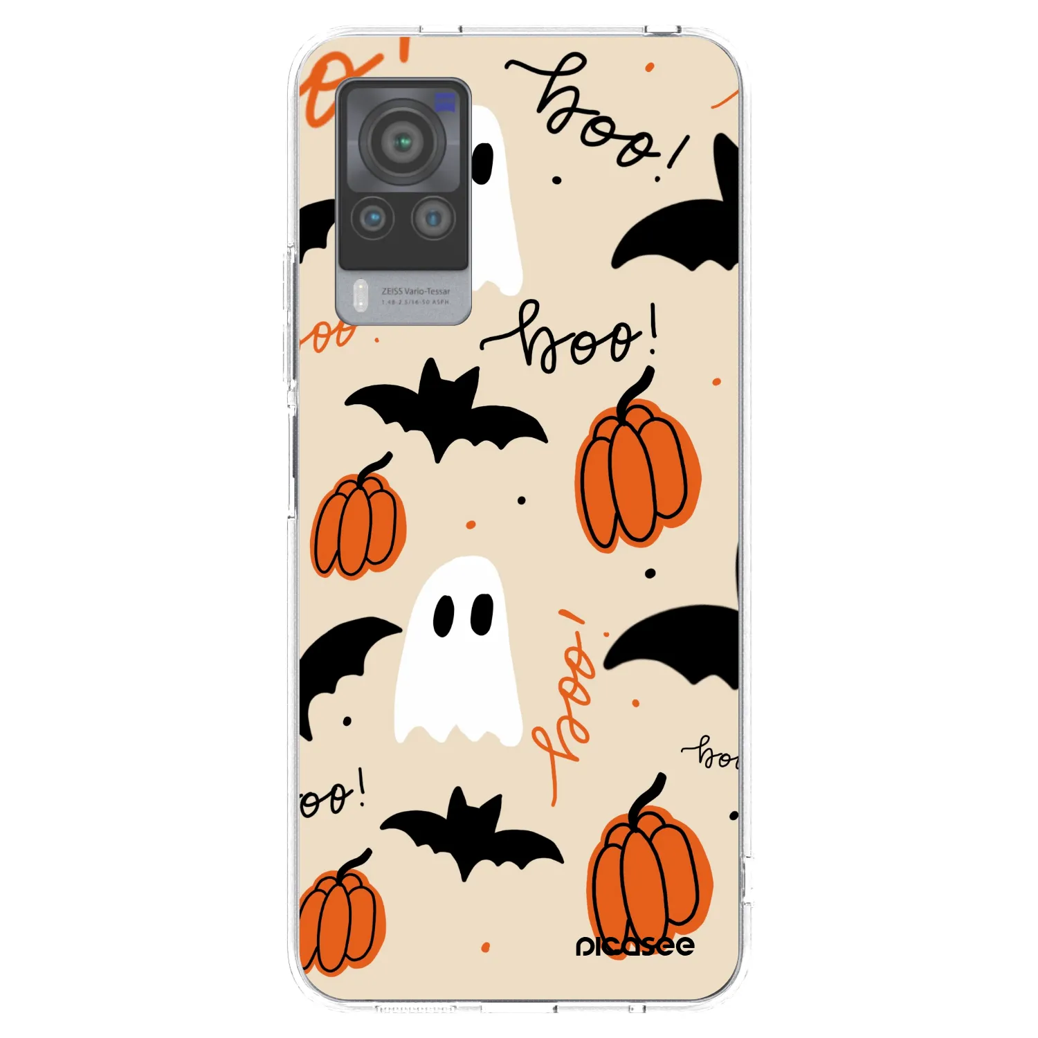 Picasee átlátszó szilikon tok az alábbi mobiltelefonokra Vivo X60 Pro 5G - Halloween 26