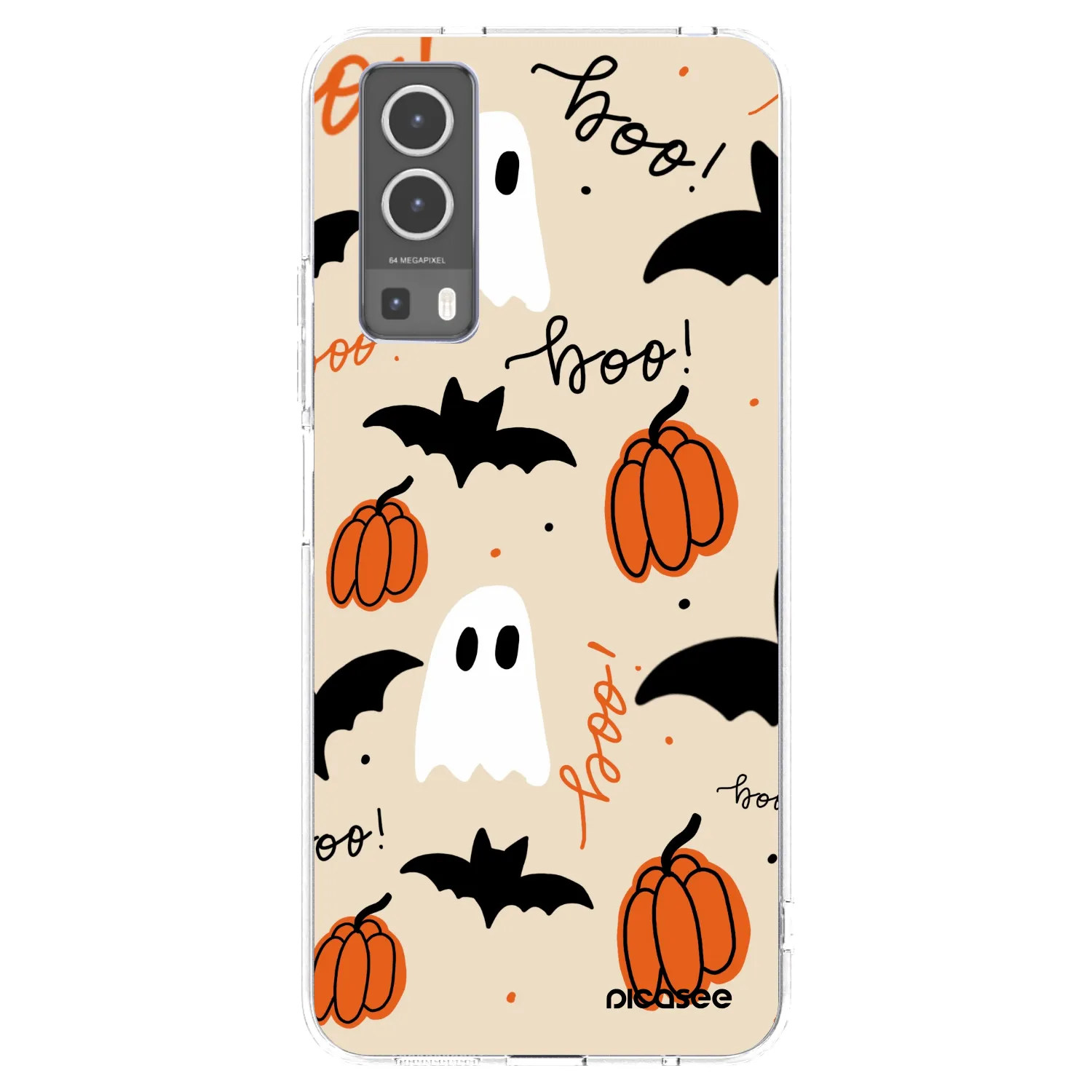 Picasee átlátszó szilikon tok az alábbi mobiltelefonokra Vivo Y72 5G - Halloween 26