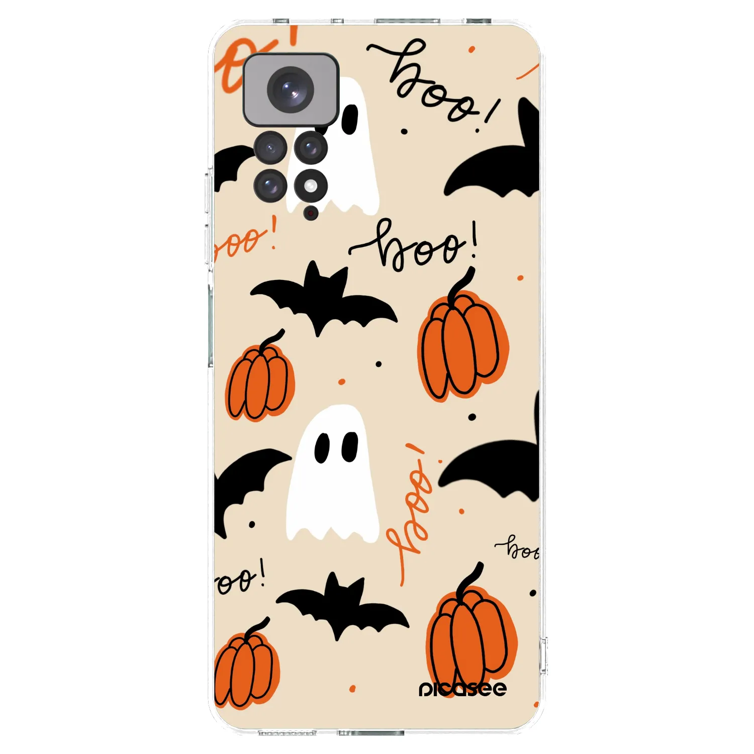 Picasee átlátszó szilikon tok az alábbi mobiltelefonokra Xiaomi Redmi Note 11 - Halloween 26