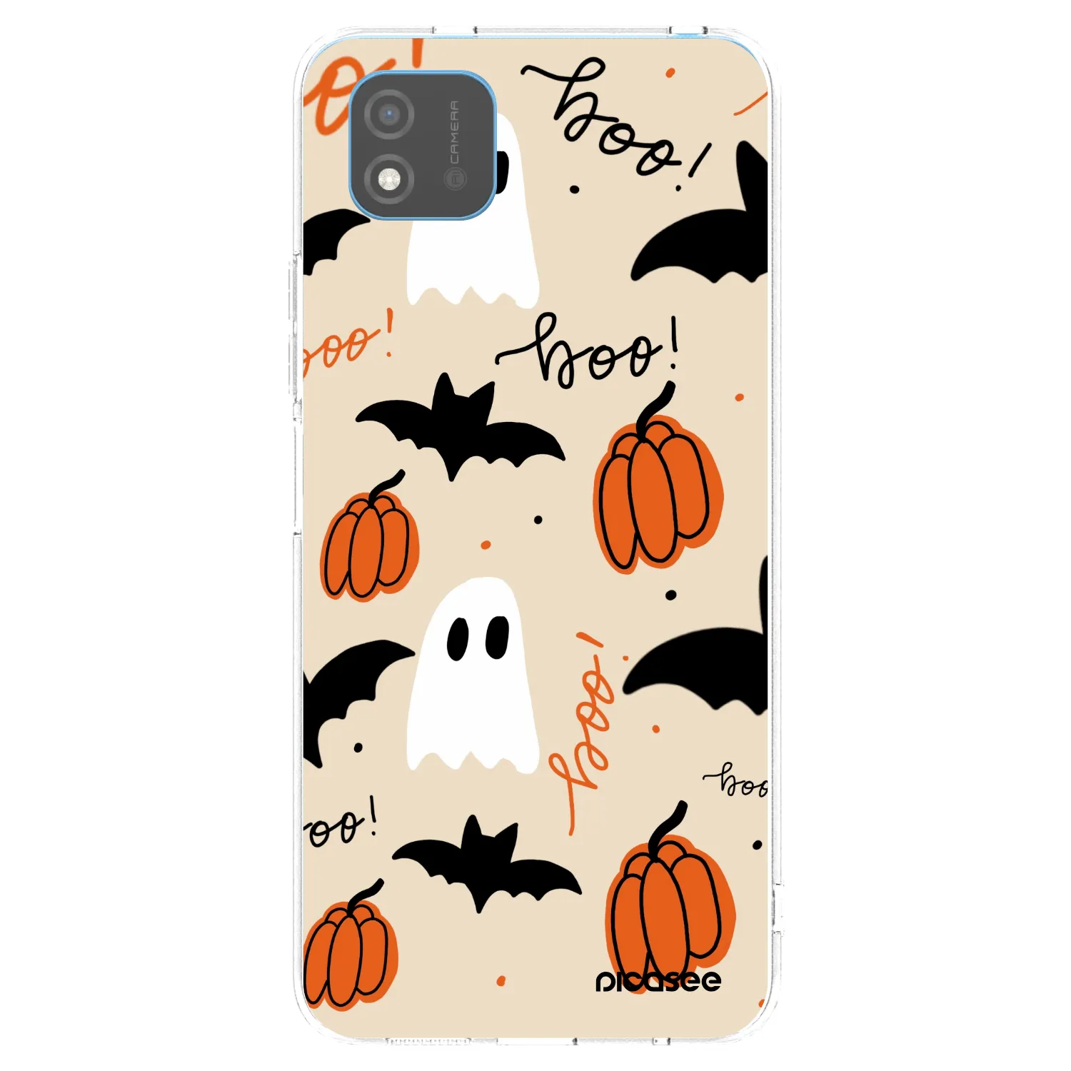 Picasee átlátszó szilikon tok az alábbi mobiltelefonokra Realme C11 (2021) - Halloween 26